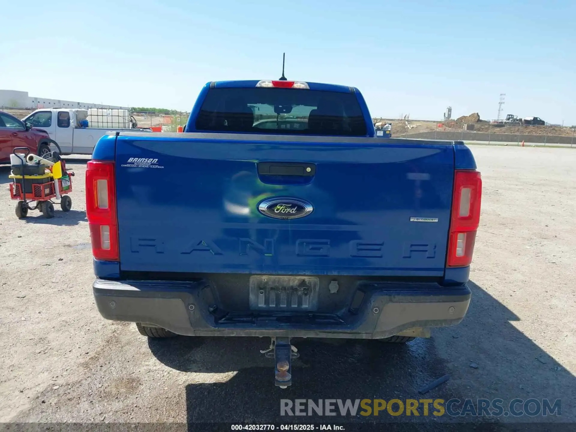 16 Photograph of a damaged car 1FTER1EH8KLA61792 FORD RANGER 2019