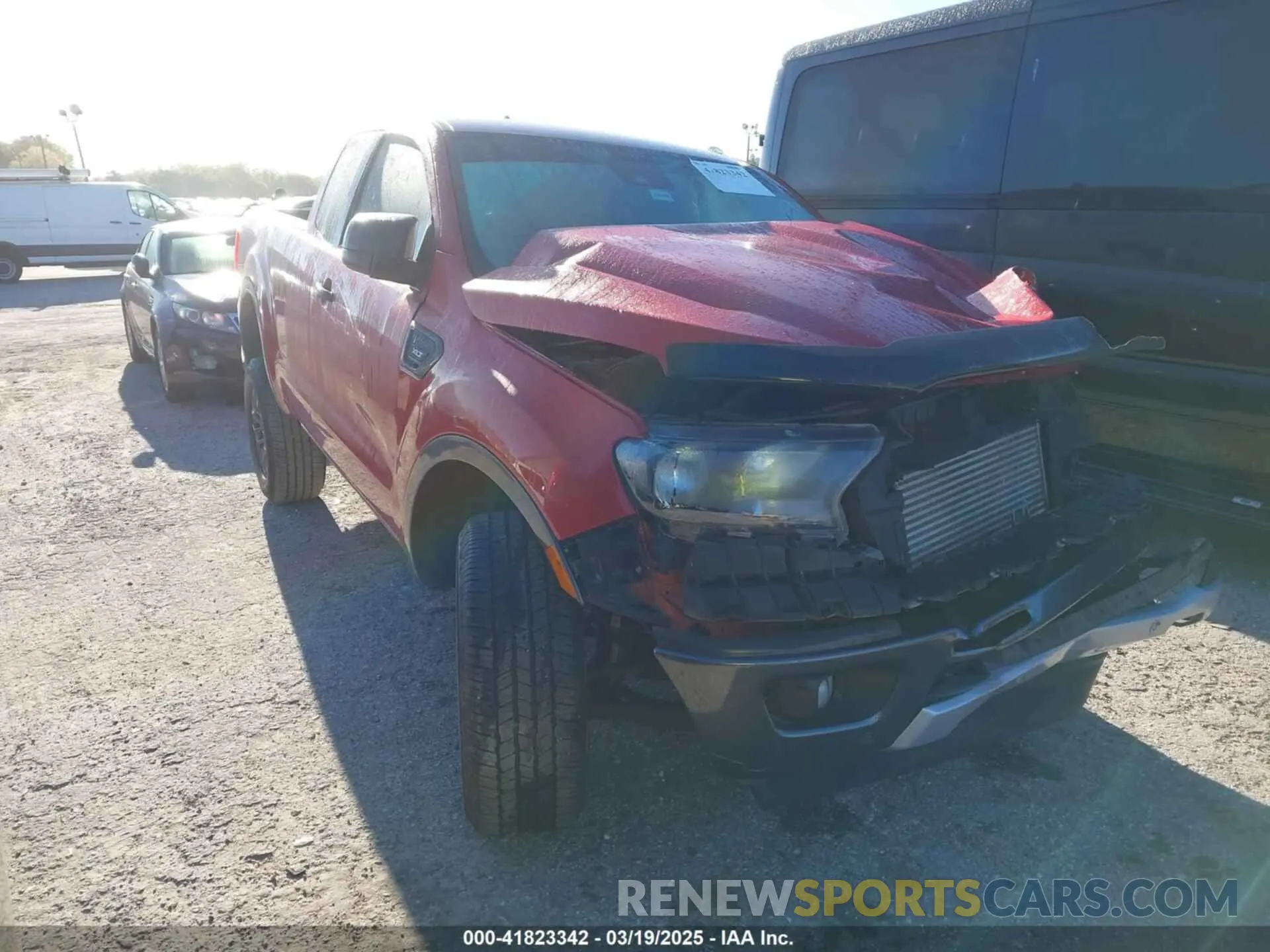 1 Photograph of a damaged car 1FTER1EH8KLA73778 FORD RANGER 2019