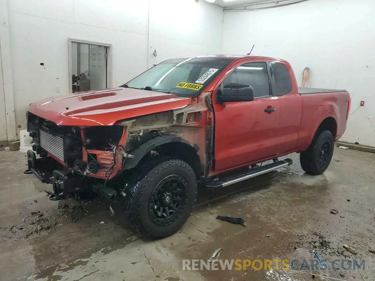 1 Photograph of a damaged car 1FTER1FH0KLA58724 FORD RANGER 2019