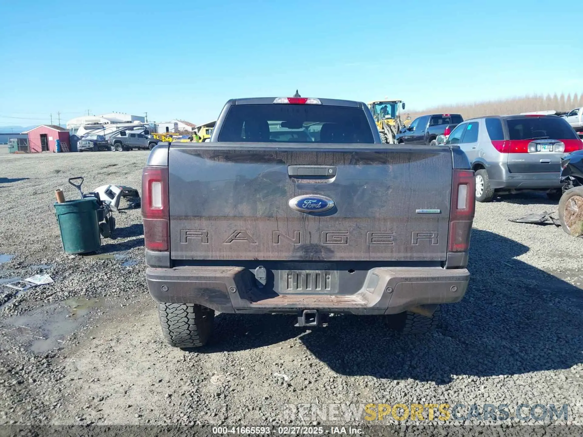 16 Photograph of a damaged car 1FTER1FH2KLA87805 FORD RANGER 2019