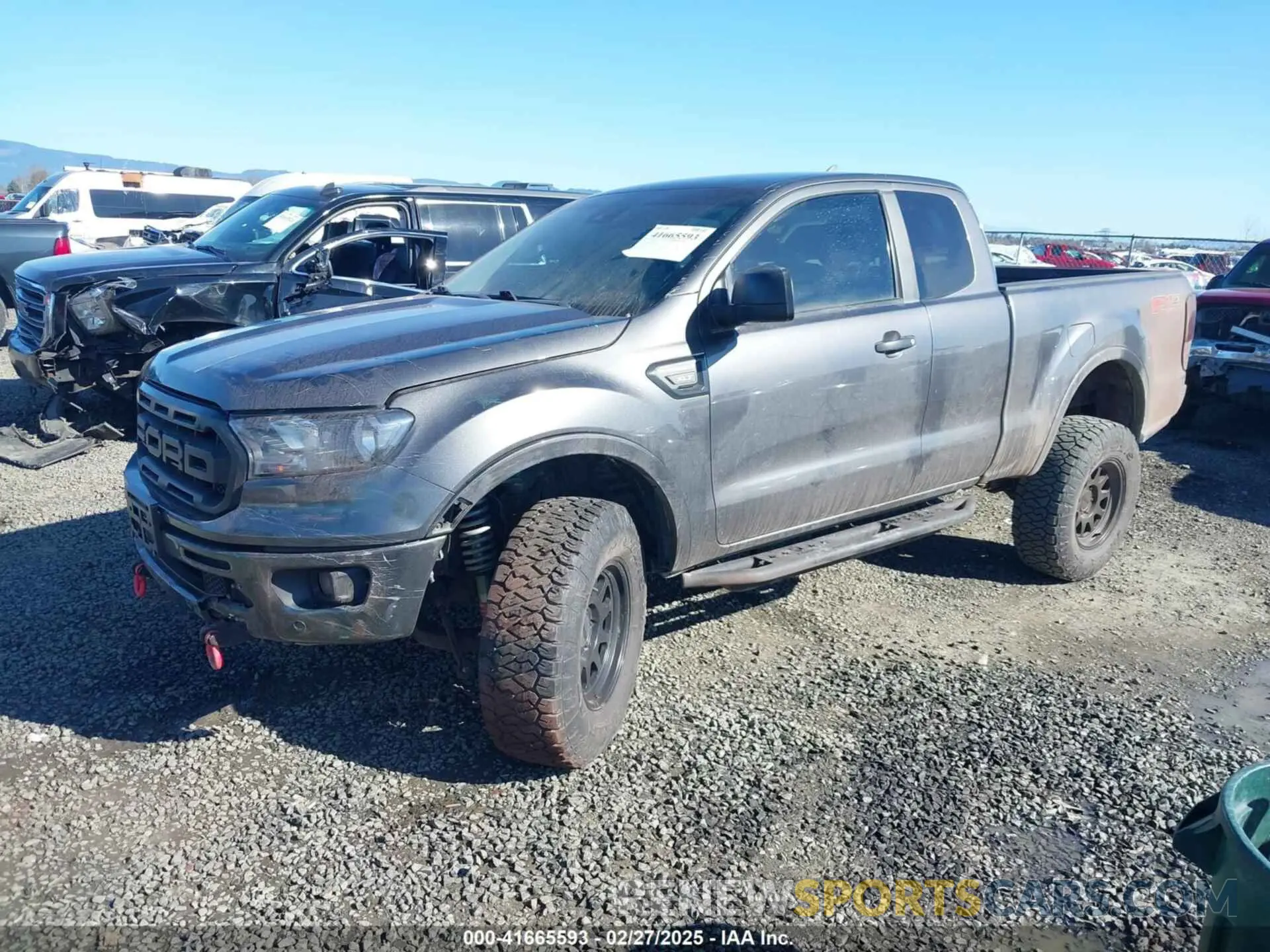 2 Photograph of a damaged car 1FTER1FH2KLA87805 FORD RANGER 2019