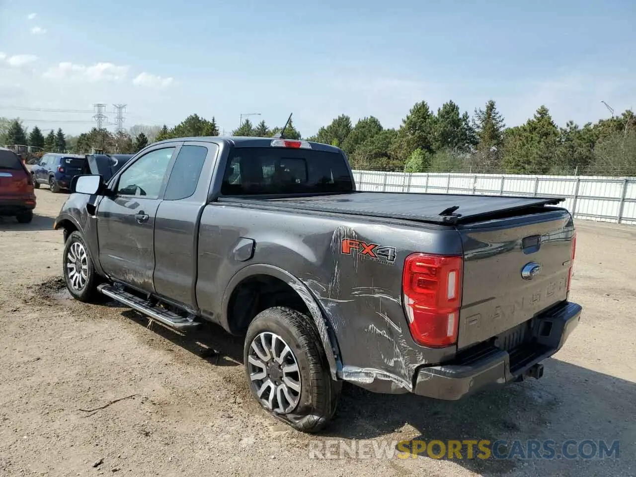 2 Photograph of a damaged car 1FTER1FH7KLA44741 FORD RANGER 2019