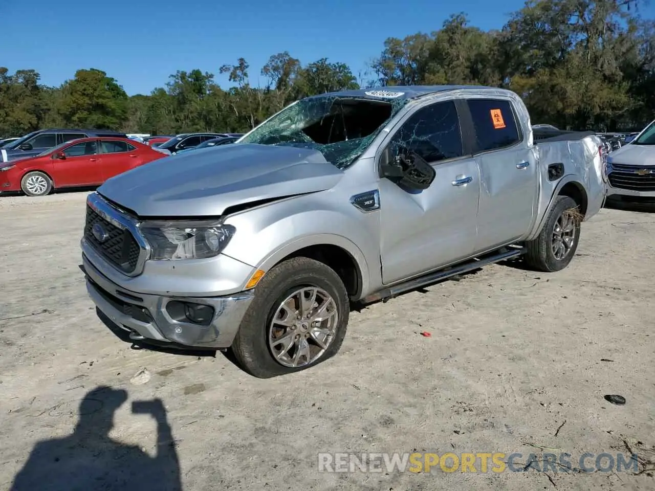 1 Photograph of a damaged car 1FTER4EH0KLA12300 FORD RANGER 2019