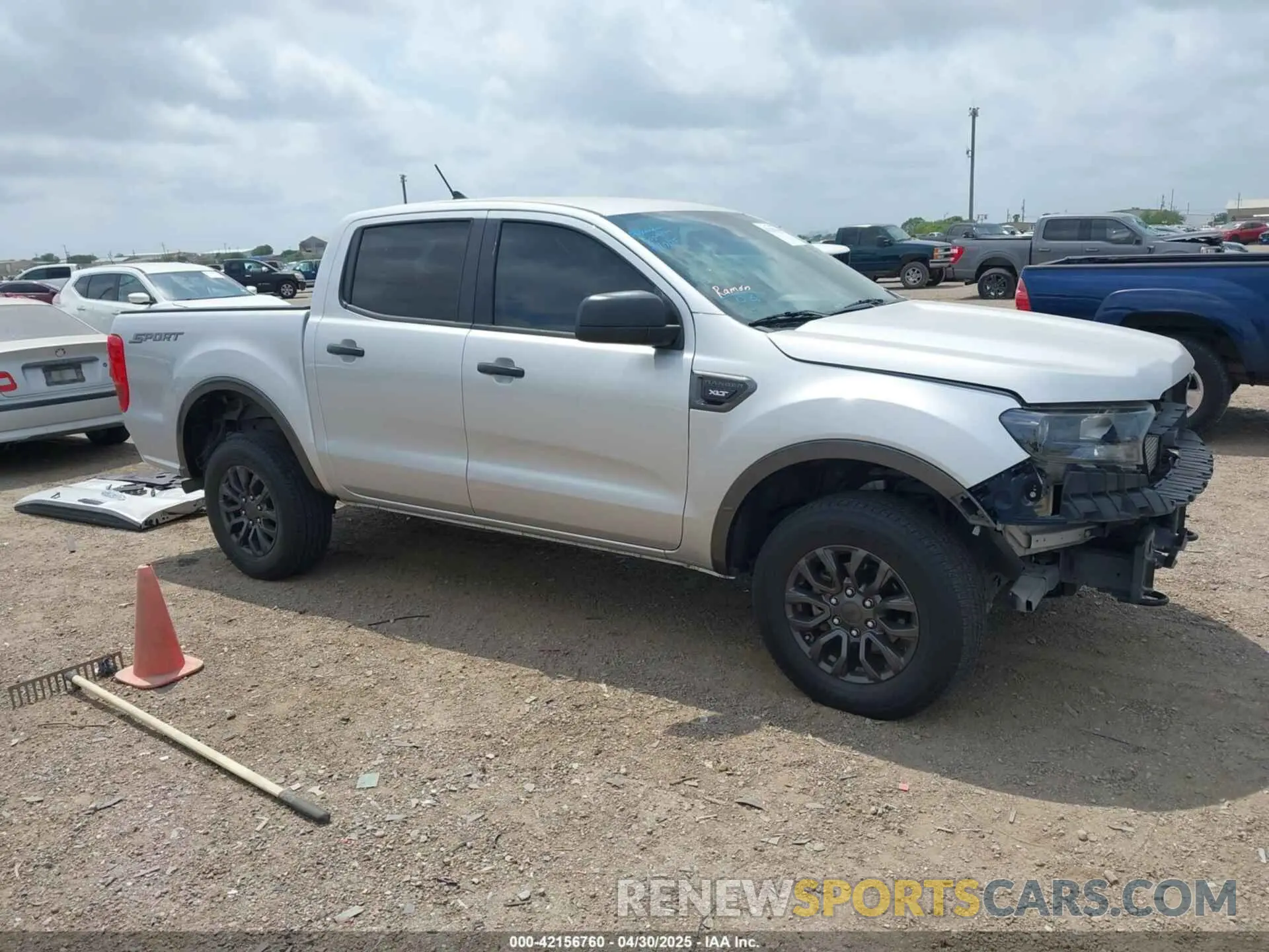 1 Photograph of a damaged car 1FTER4EH0KLA68382 FORD RANGER 2019