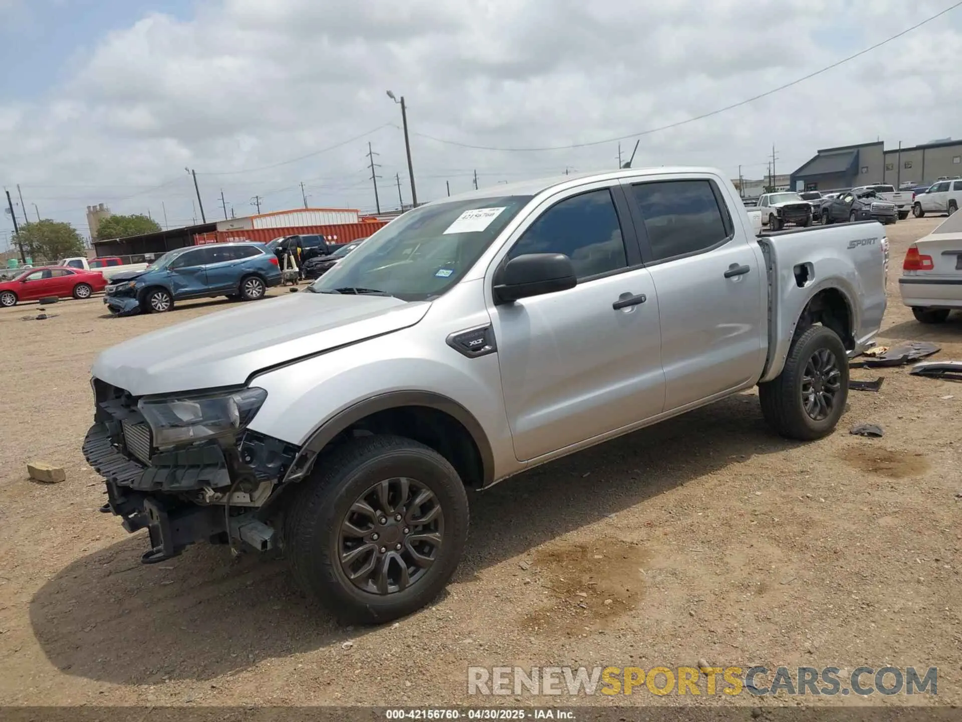2 Photograph of a damaged car 1FTER4EH0KLA68382 FORD RANGER 2019