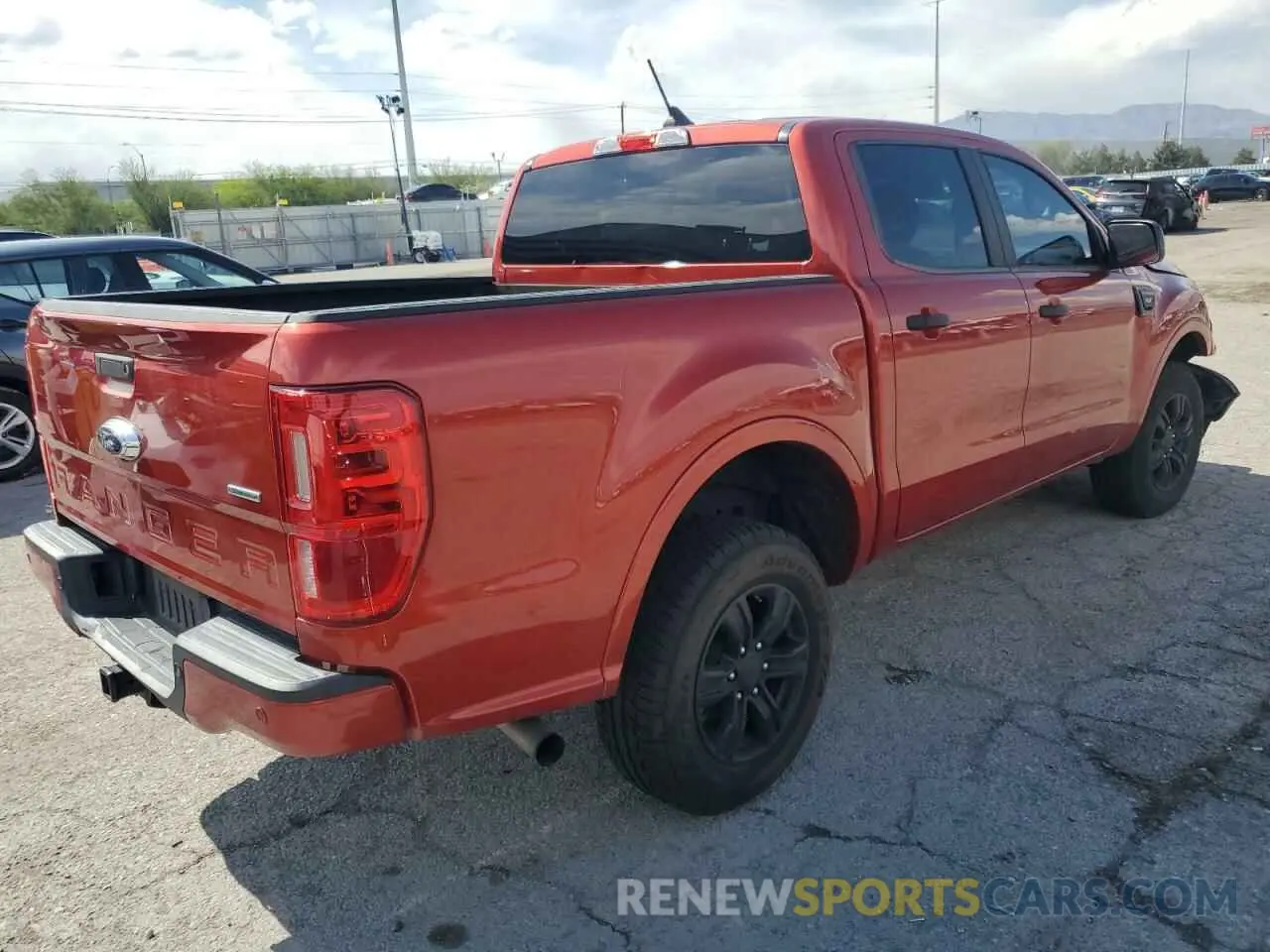 3 Photograph of a damaged car 1FTER4EH0KLB16124 FORD RANGER 2019