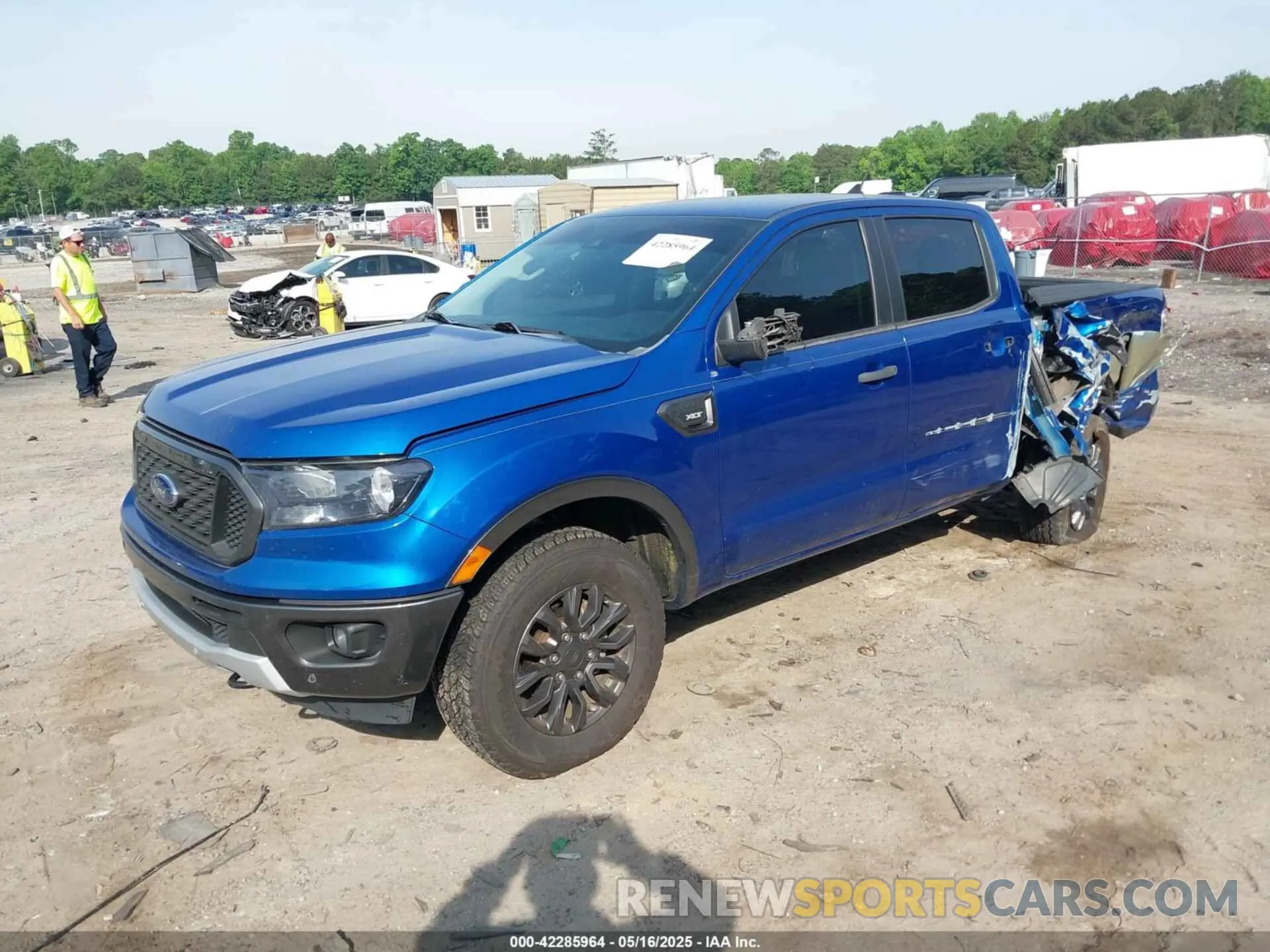 2 Photograph of a damaged car 1FTER4EH2KLA58002 FORD RANGER 2019