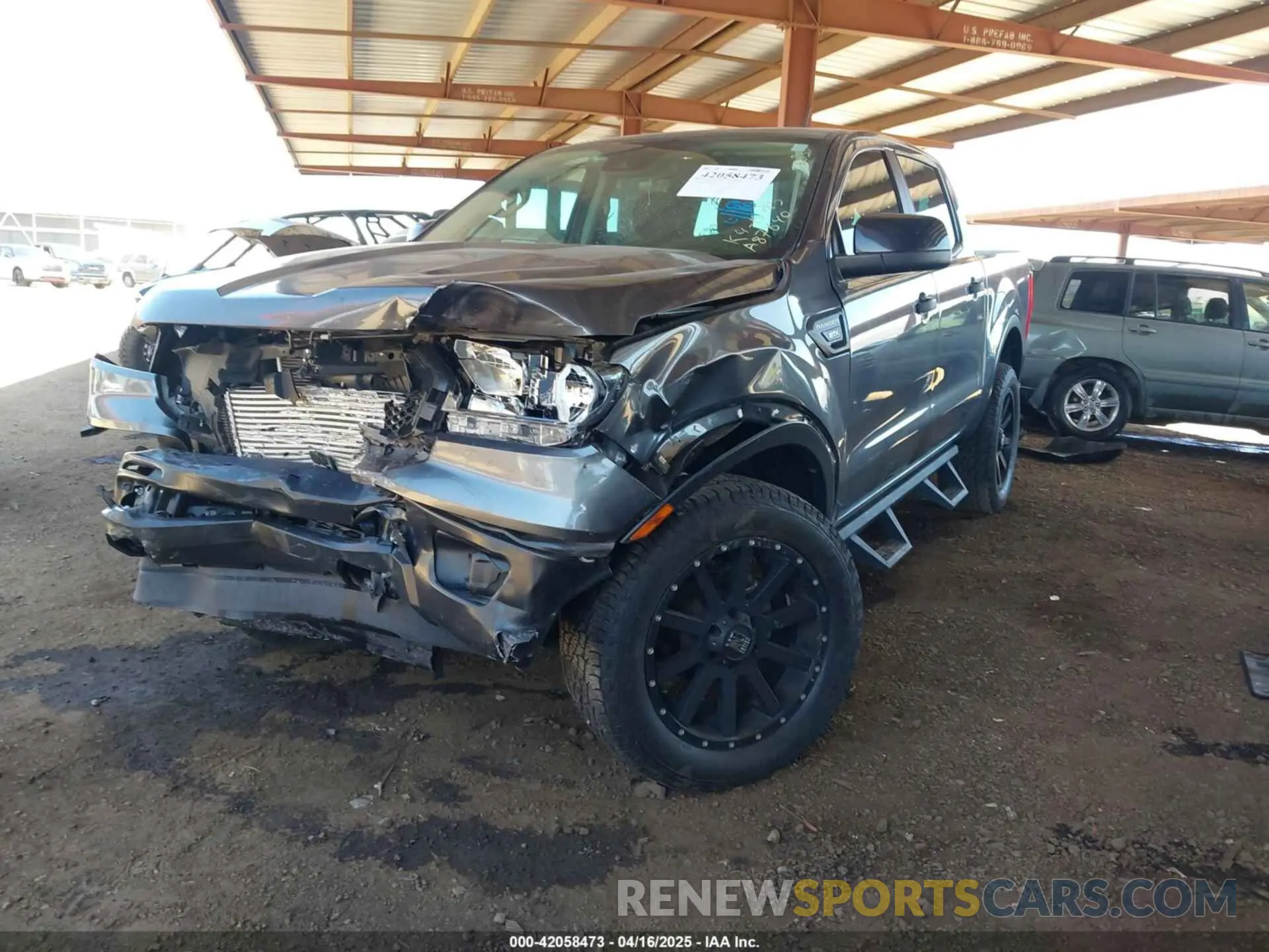 2 Photograph of a damaged car 1FTER4EH3KLA87640 FORD RANGER 2019