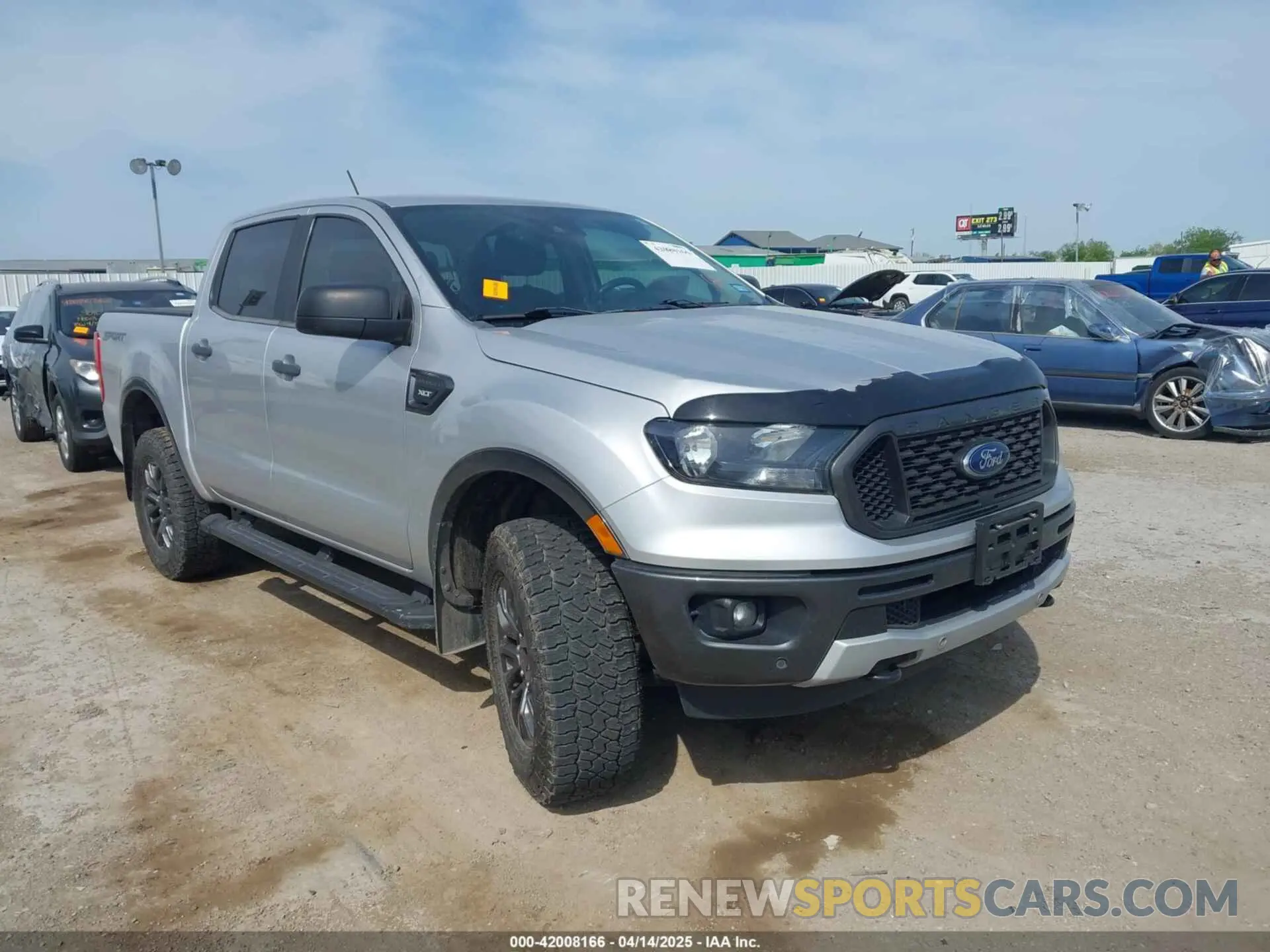 1 Photograph of a damaged car 1FTER4EH3KLA90019 FORD RANGER 2019