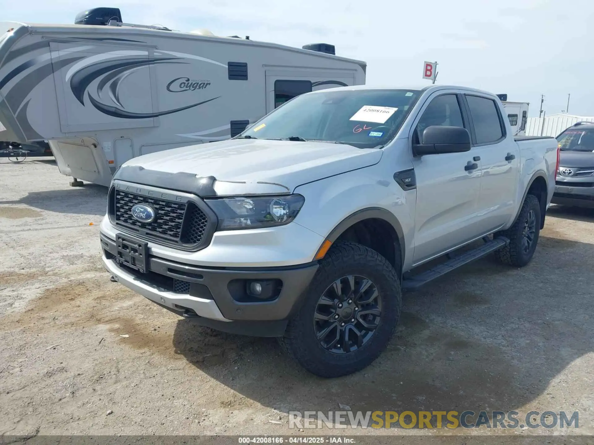 2 Photograph of a damaged car 1FTER4EH3KLA90019 FORD RANGER 2019