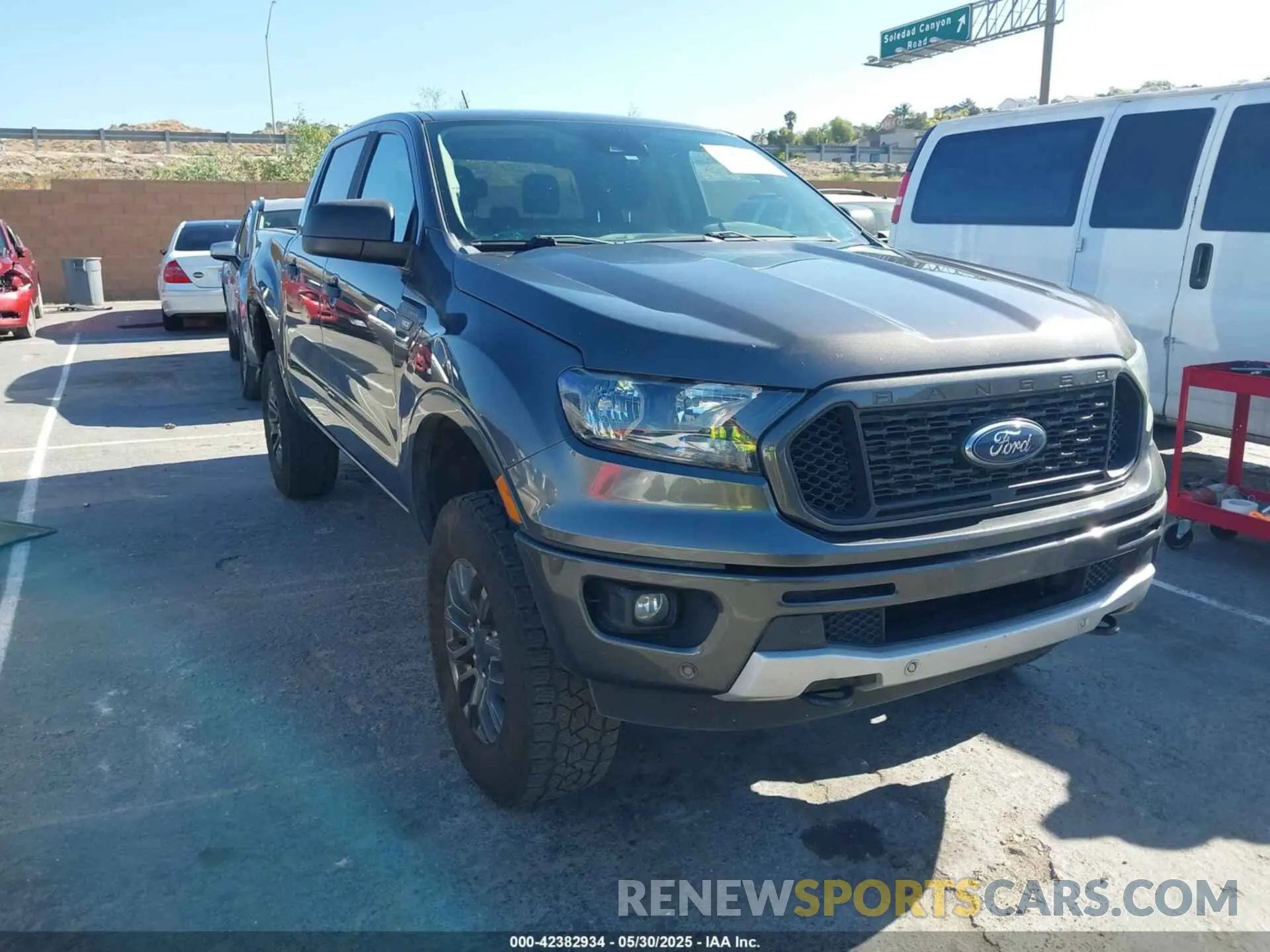 1 Photograph of a damaged car 1FTER4EH4KLA23395 FORD RANGER 2019