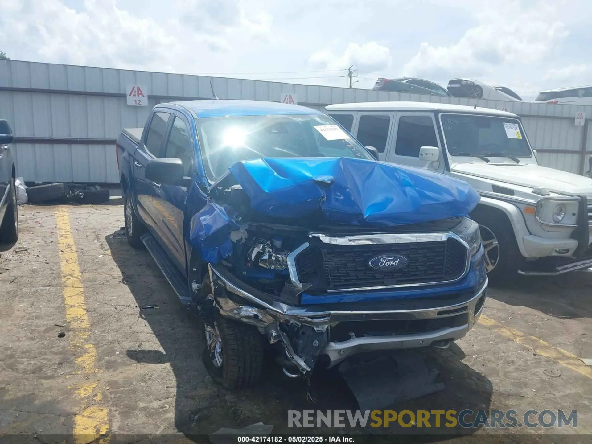 1 Photograph of a damaged car 1FTER4EH4KLA29214 FORD RANGER 2019
