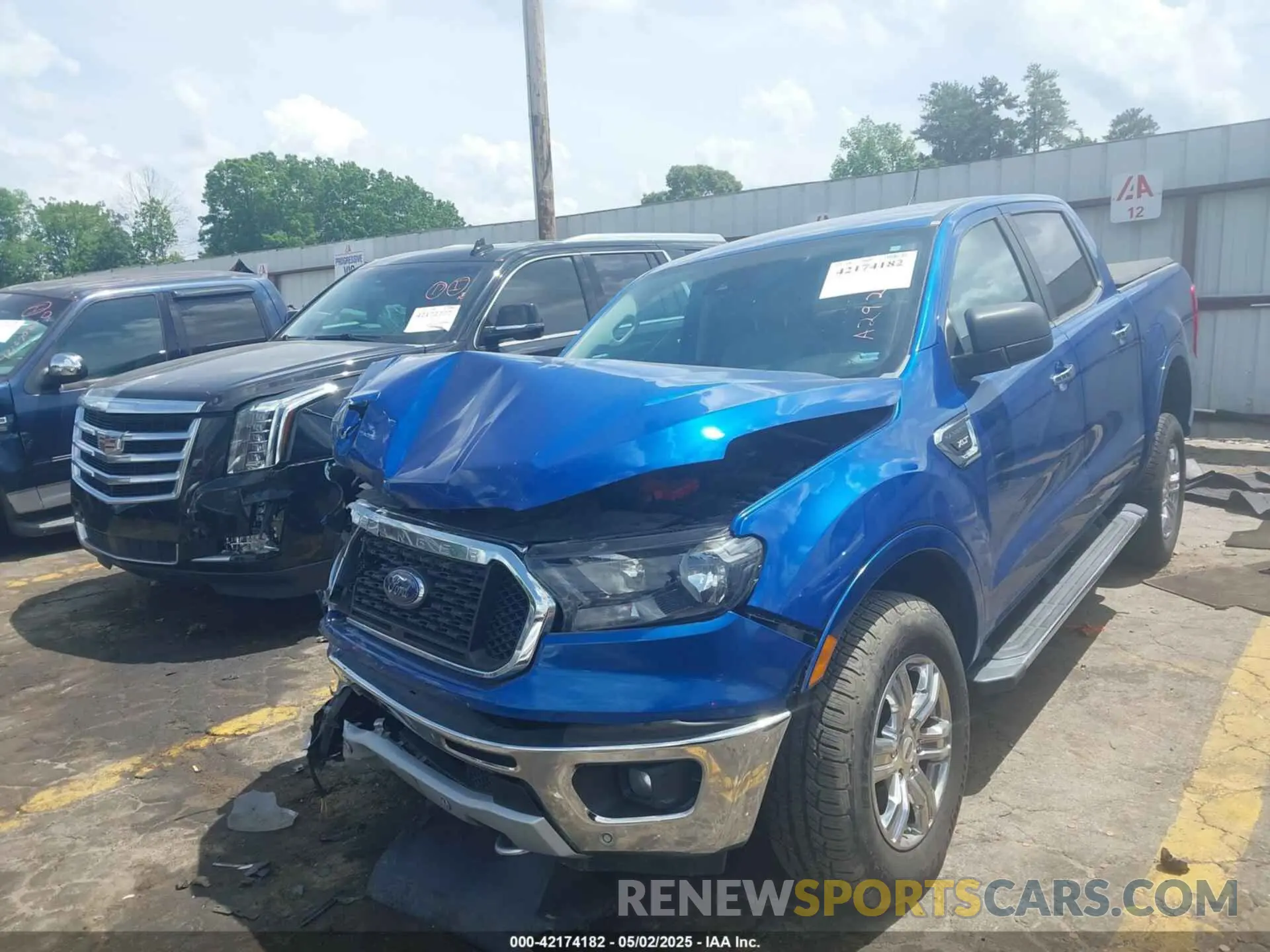 2 Photograph of a damaged car 1FTER4EH4KLA29214 FORD RANGER 2019