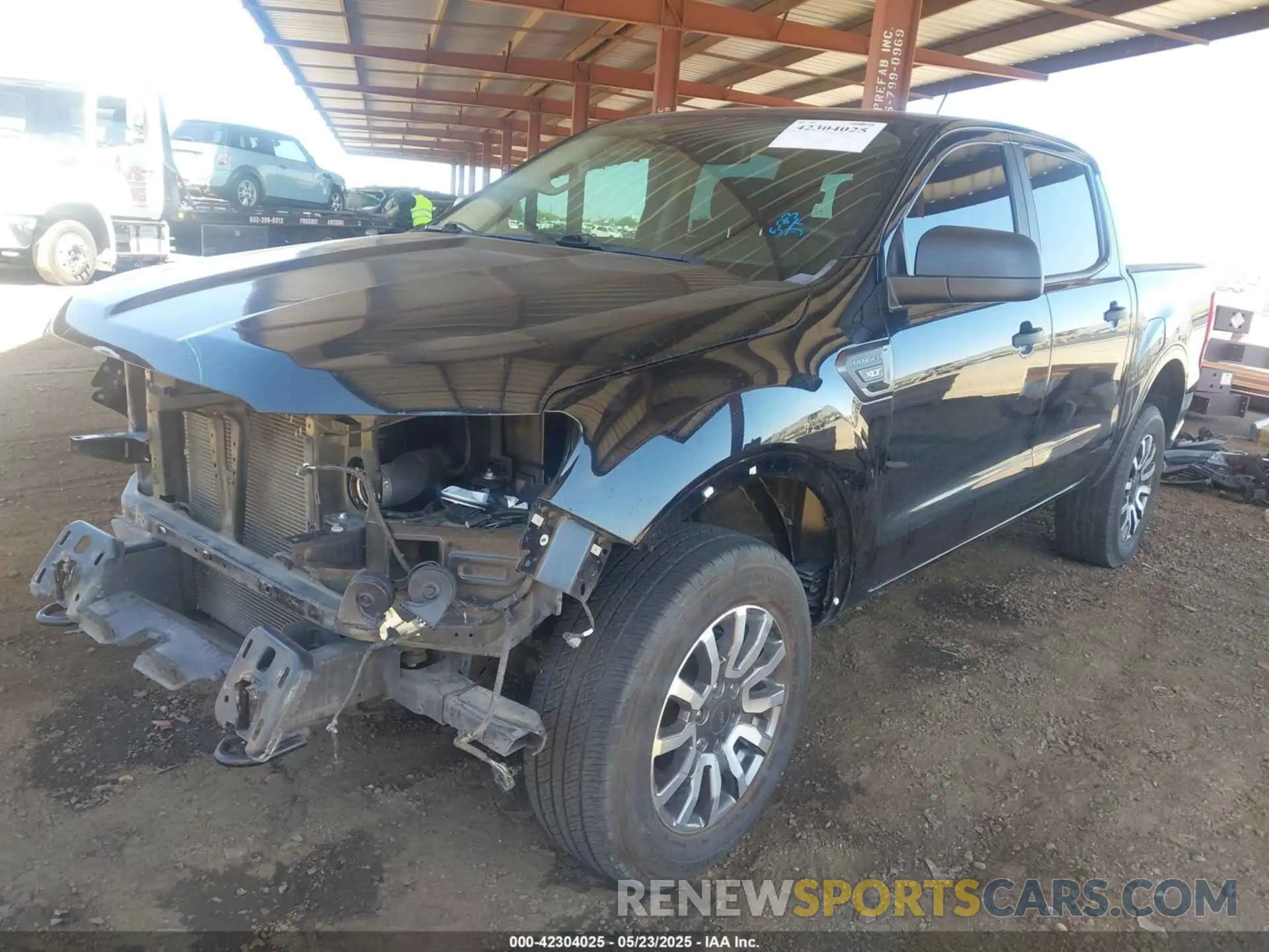 2 Photograph of a damaged car 1FTER4EH5KLA49682 FORD RANGER 2019