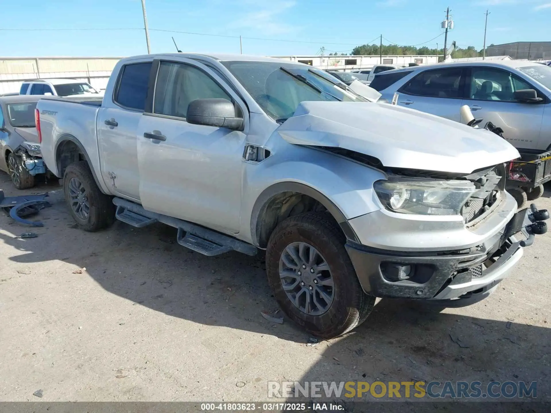 1 Photograph of a damaged car 1FTER4EH6KLA22832 FORD RANGER 2019