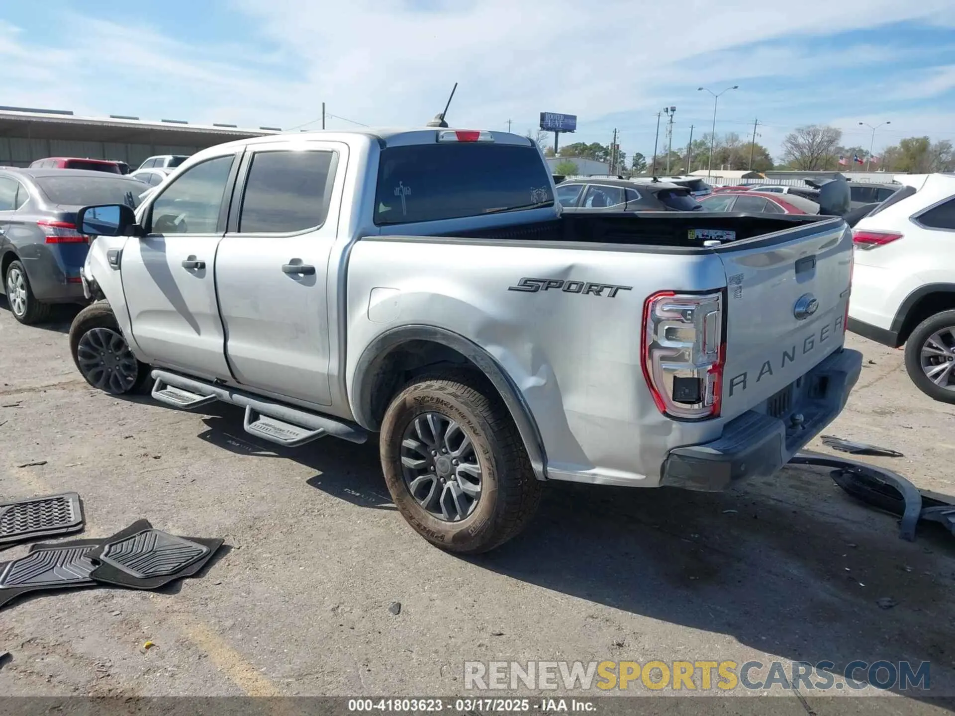 3 Photograph of a damaged car 1FTER4EH6KLA22832 FORD RANGER 2019