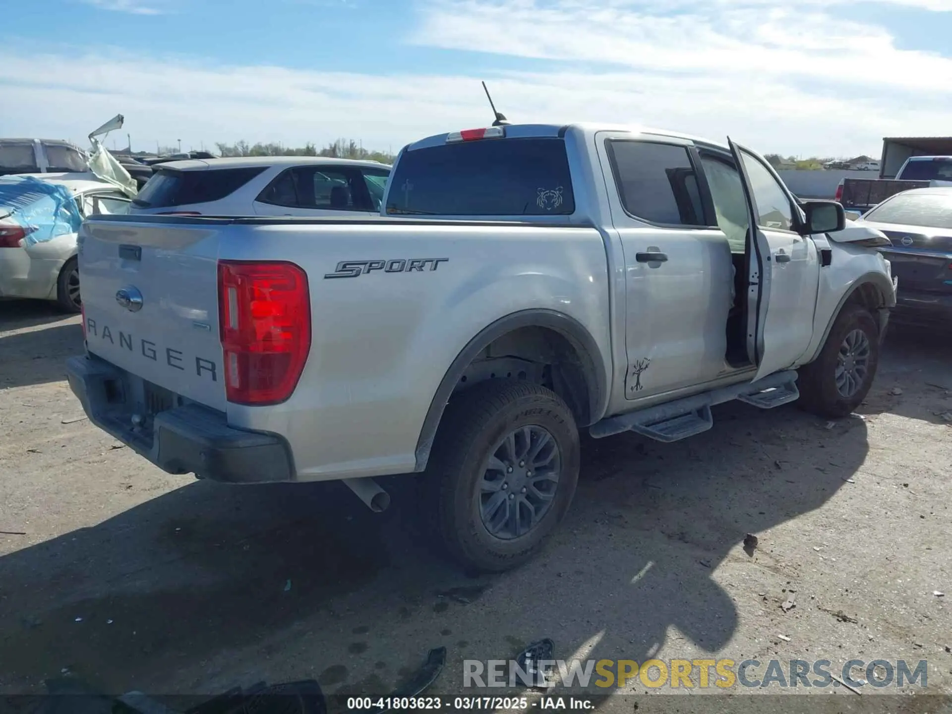4 Photograph of a damaged car 1FTER4EH6KLA22832 FORD RANGER 2019