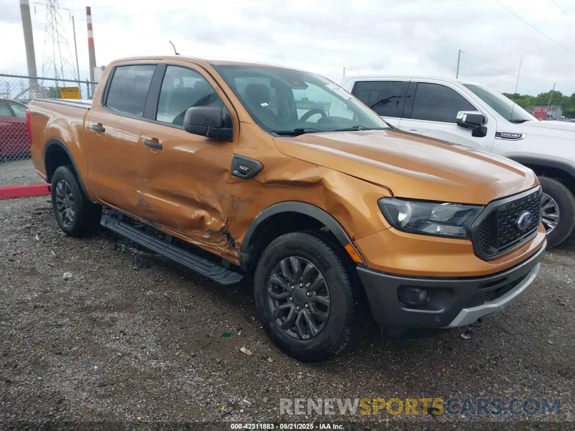 1 Photograph of a damaged car 1FTER4EH7KLA02833 FORD RANGER 2019