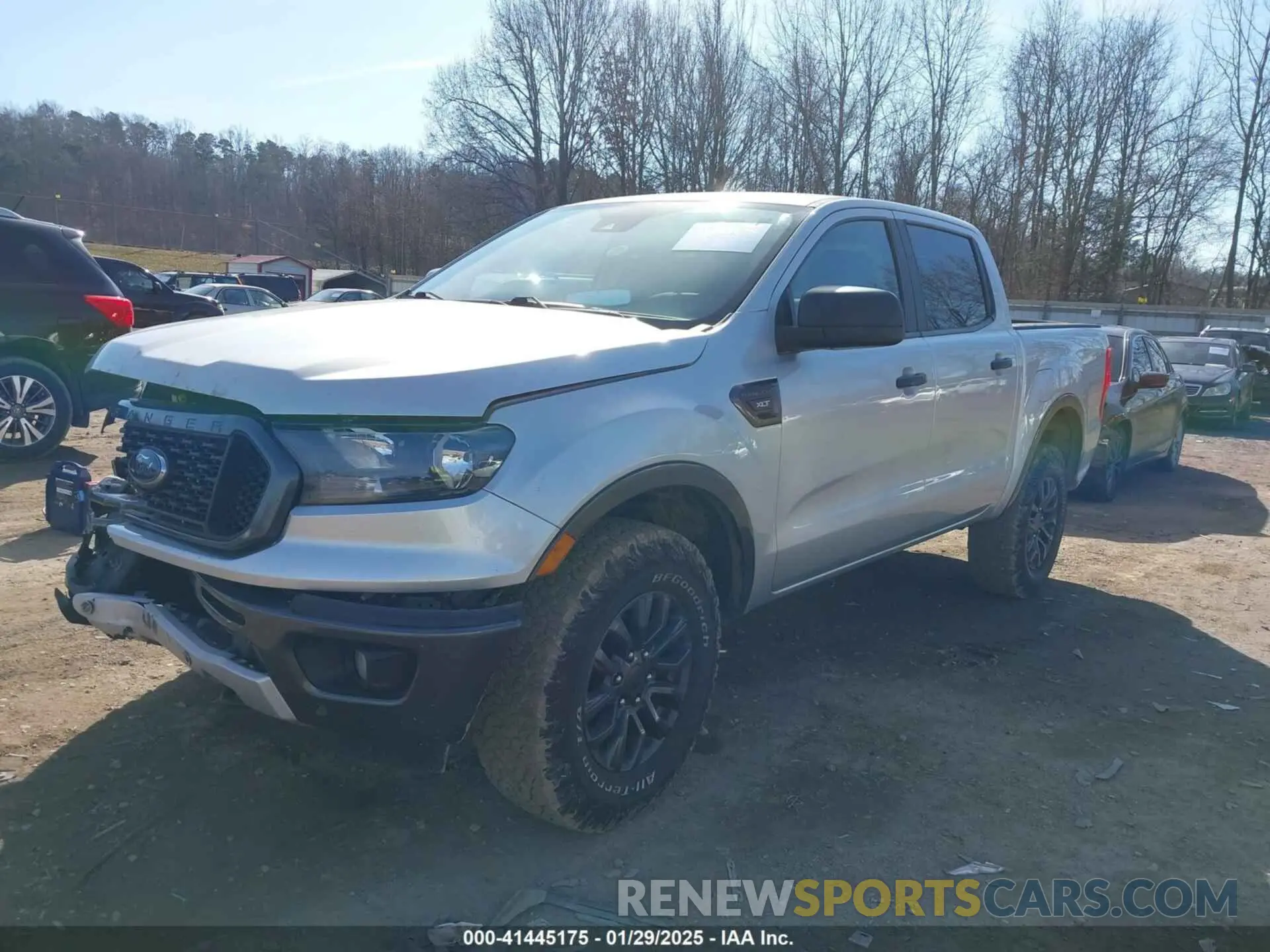 2 Photograph of a damaged car 1FTER4EH7KLA63535 FORD RANGER 2019