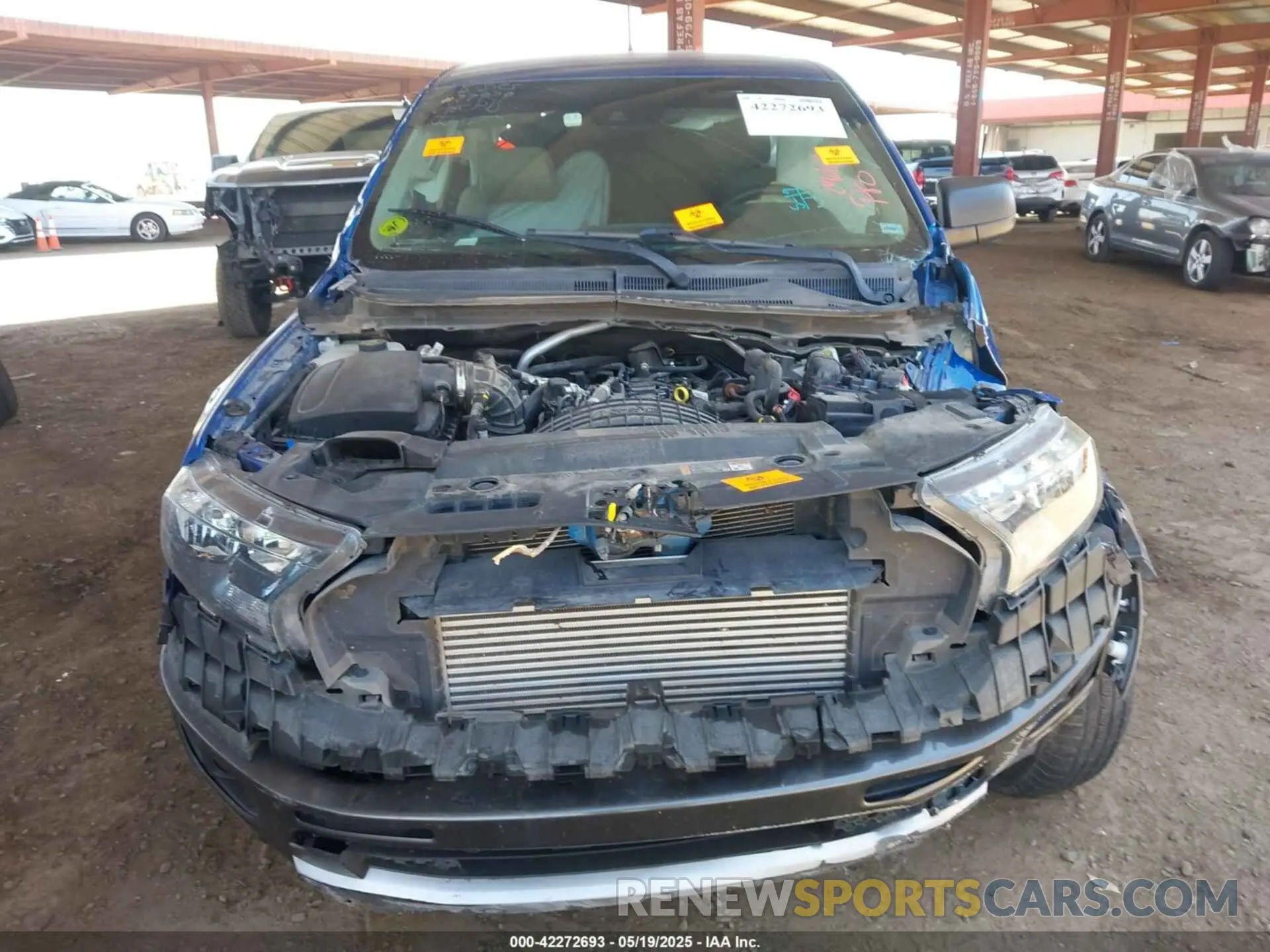 16 Photograph of a damaged car 1FTER4EH8KLA50048 FORD RANGER 2019