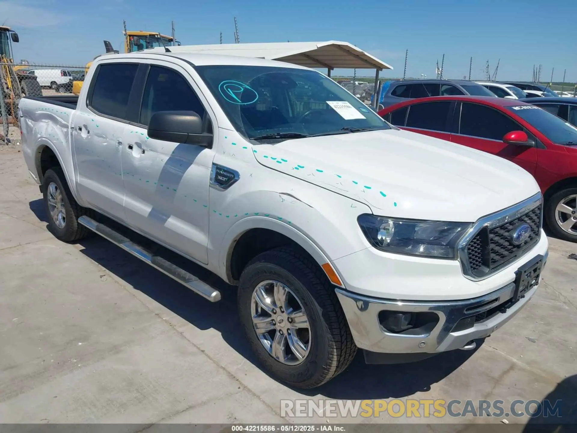 1 Photograph of a damaged car 1FTER4EHXKLA49080 FORD RANGER 2019