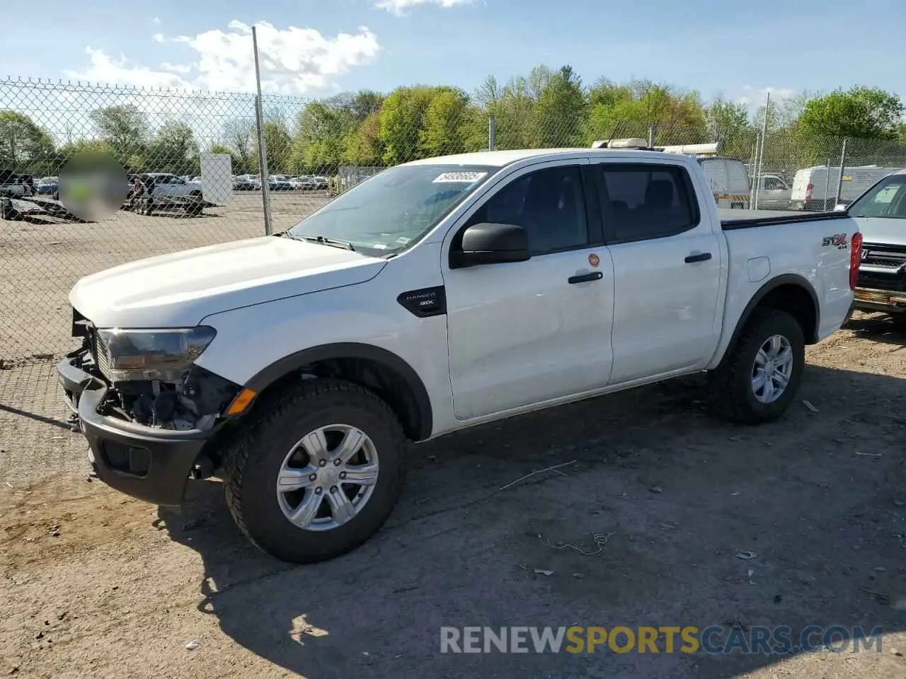 1 Photograph of a damaged car 1FTER4FH0KLA83334 FORD RANGER 2019