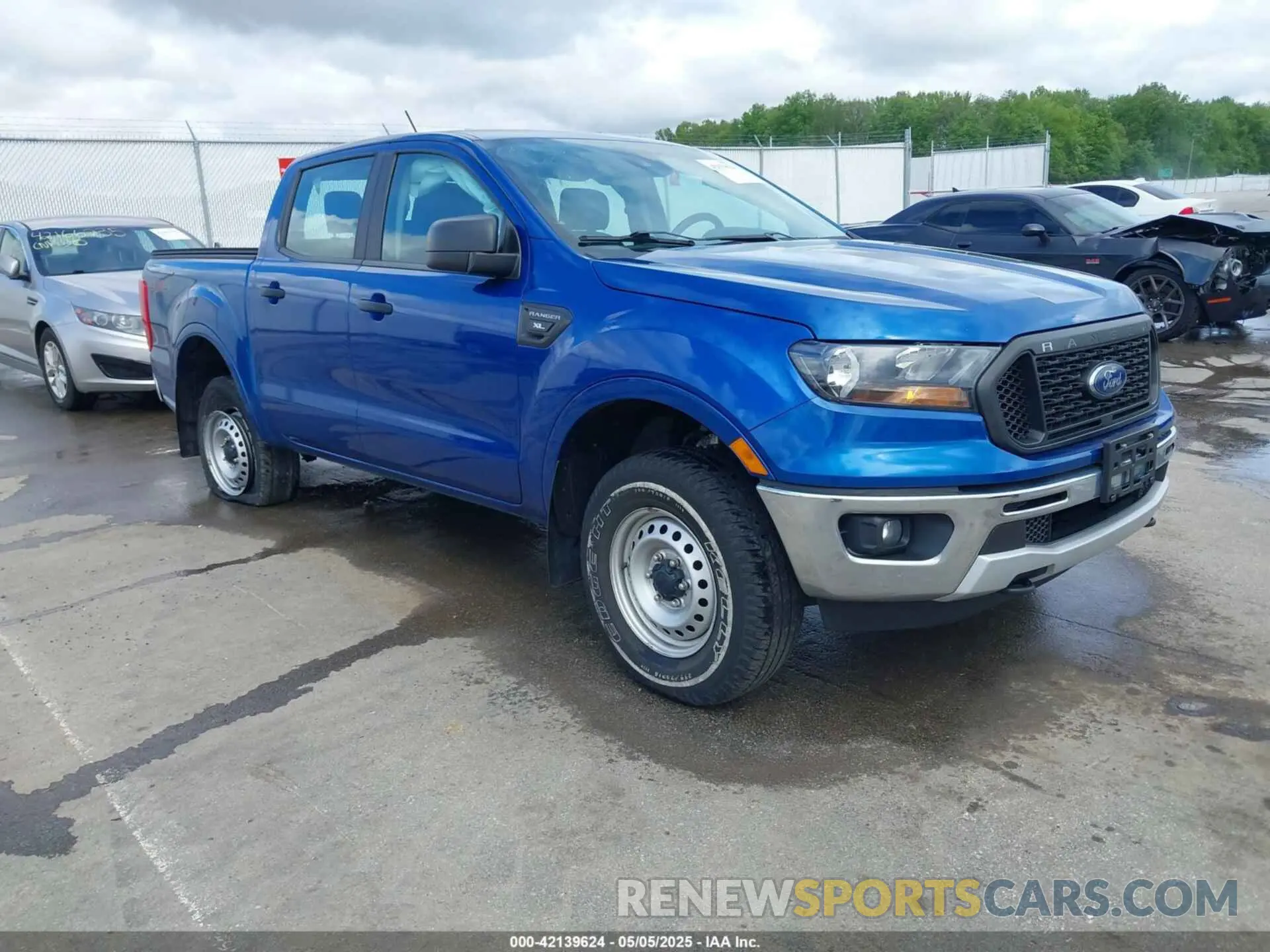 1 Photograph of a damaged car 1FTER4FH0KLB20351 FORD RANGER 2019