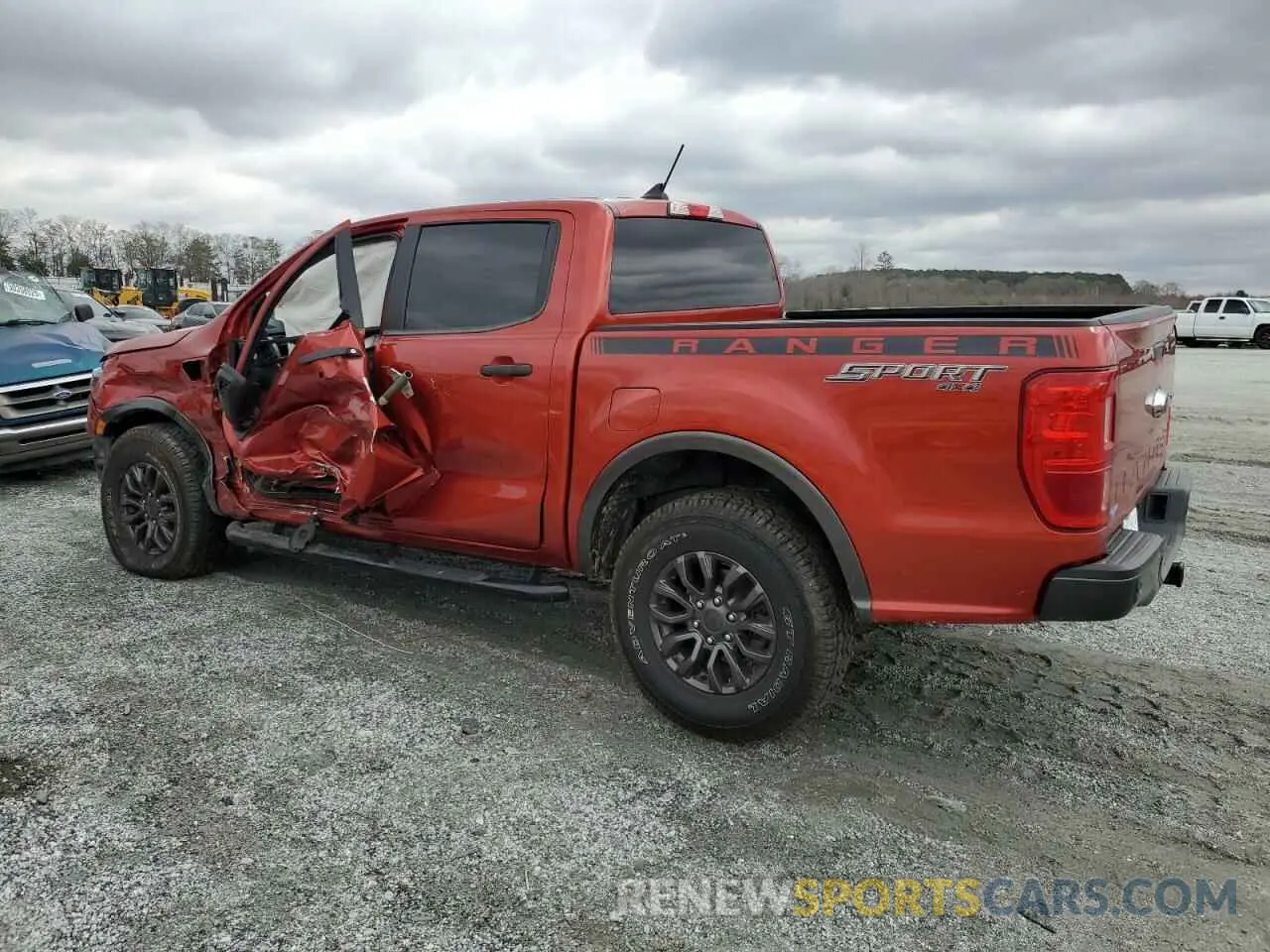 2 Photograph of a damaged car 1FTER4FH2KLA36645 FORD RANGER 2019