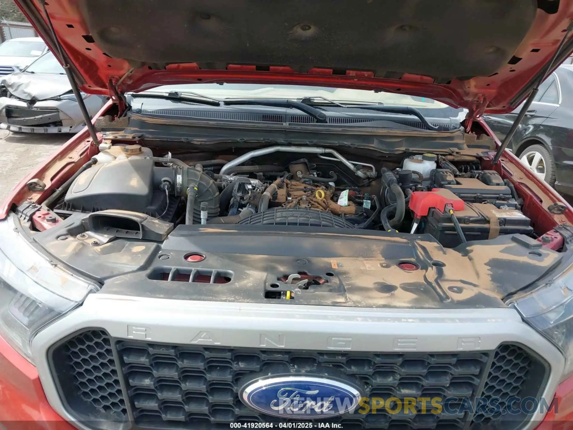 10 Photograph of a damaged car 1FTER4FH2KLA51291 FORD RANGER 2019