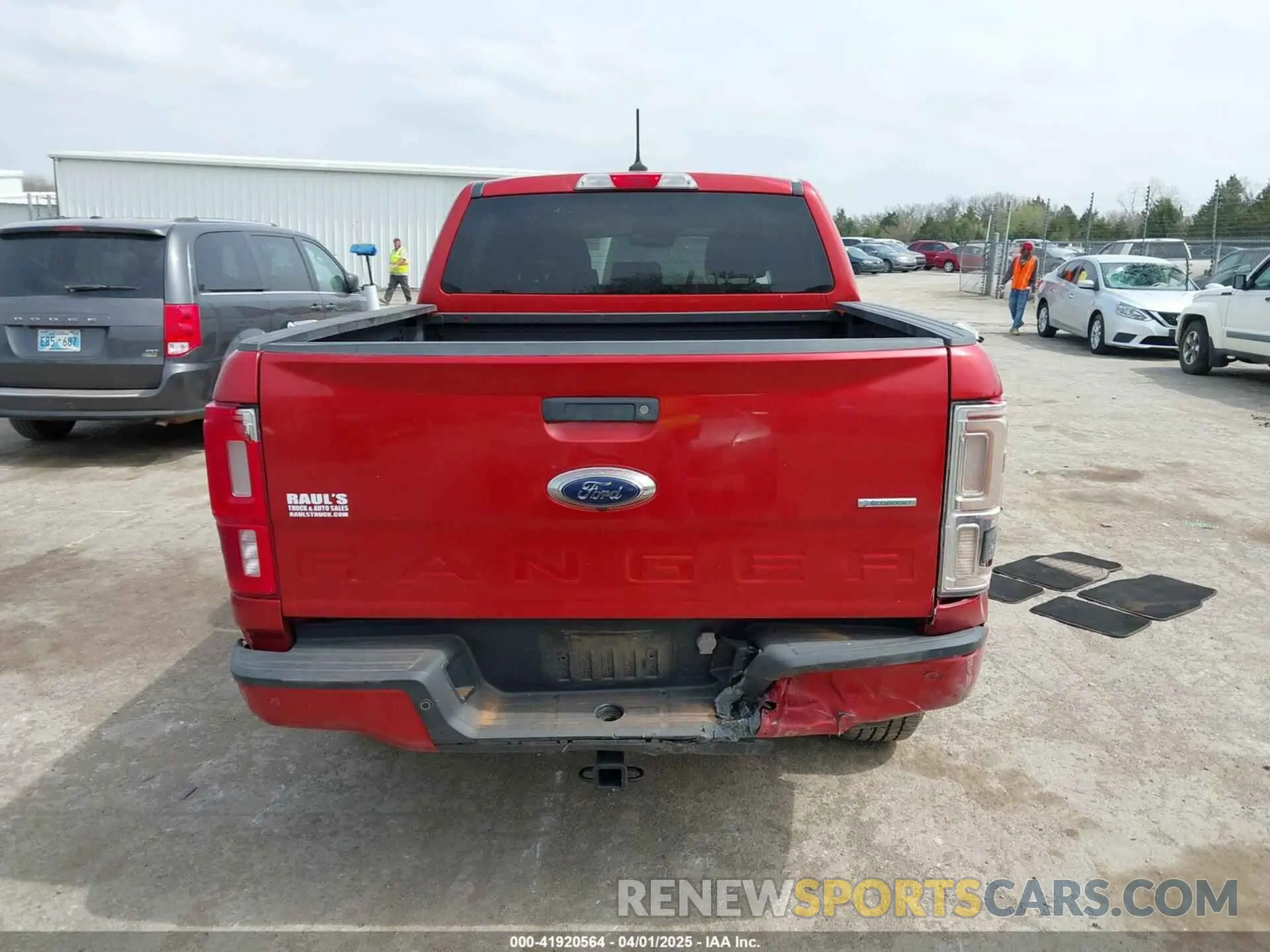 16 Photograph of a damaged car 1FTER4FH2KLA51291 FORD RANGER 2019