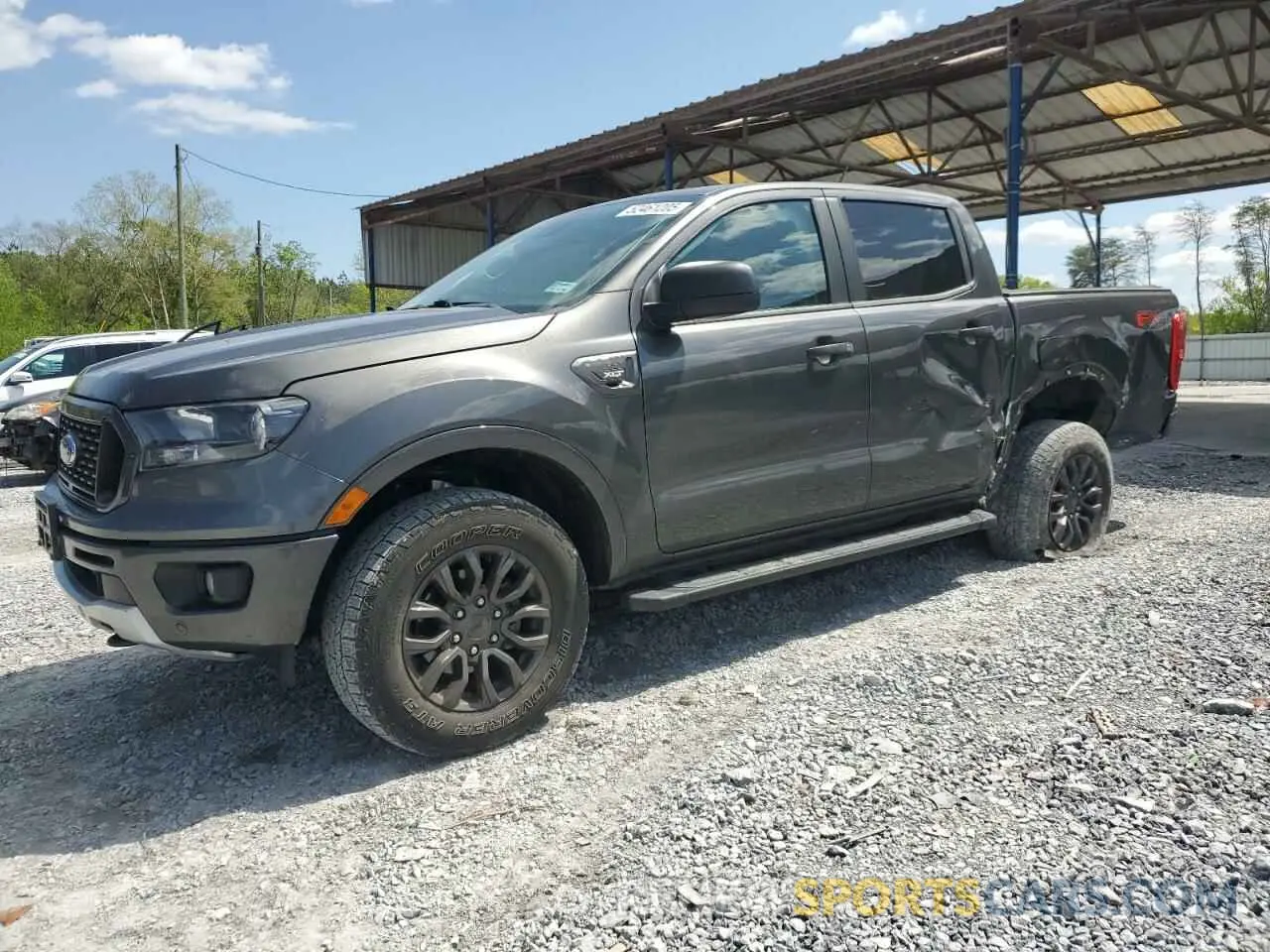 1 Photograph of a damaged car 1FTER4FH2KLA58029 FORD RANGER 2019