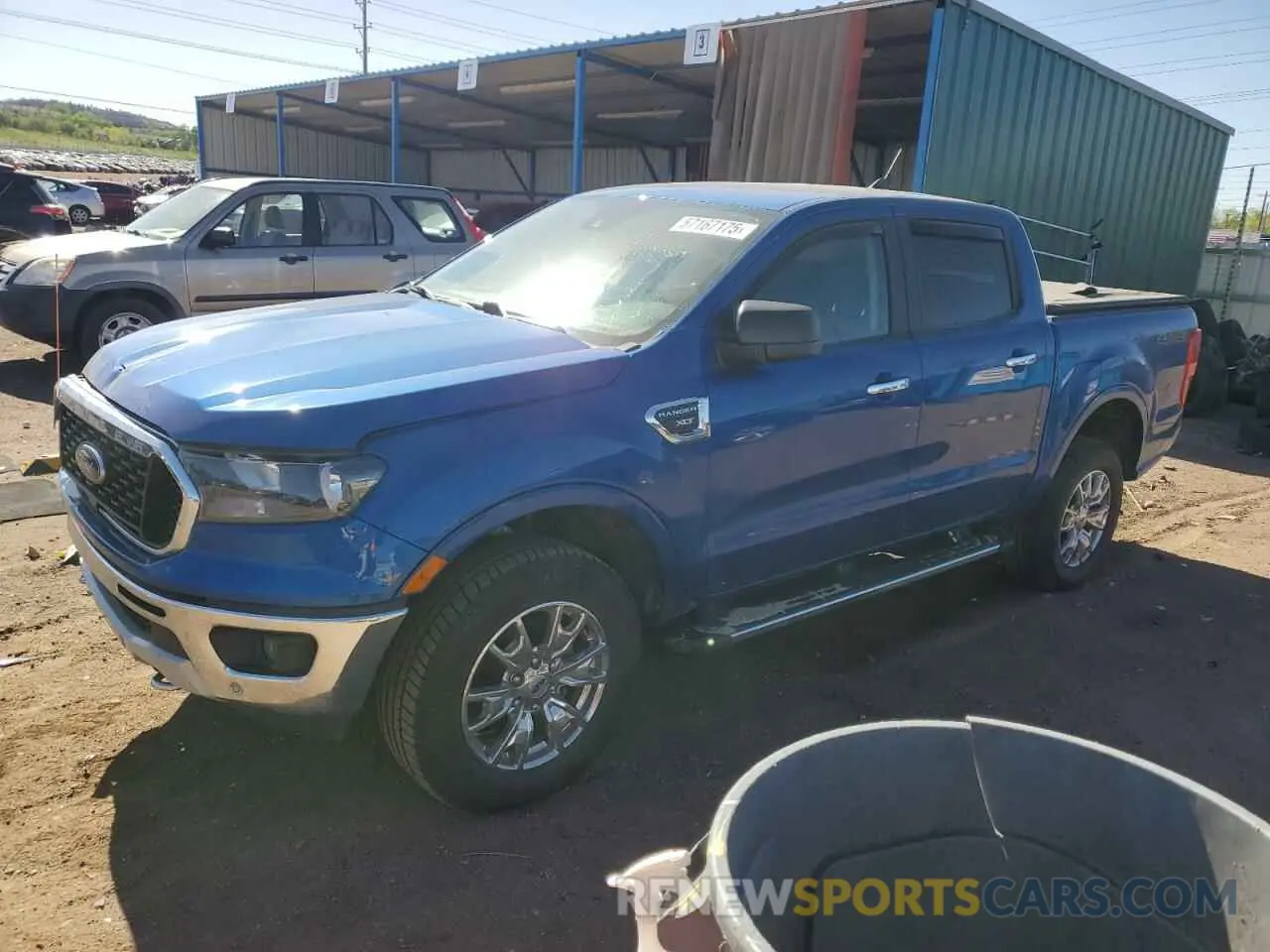 1 Photograph of a damaged car 1FTER4FH2KLA61173 FORD RANGER 2019