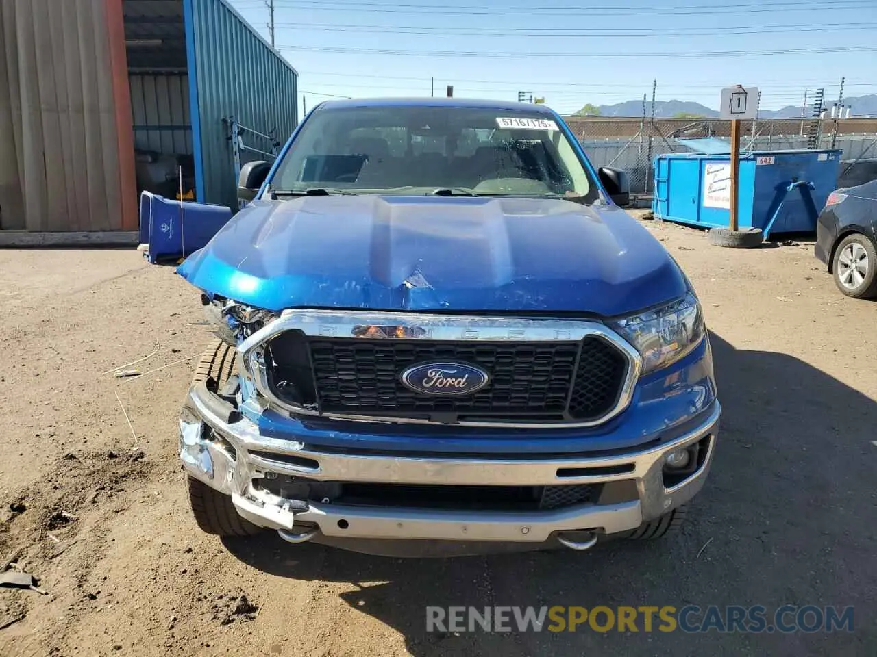 5 Photograph of a damaged car 1FTER4FH2KLA61173 FORD RANGER 2019