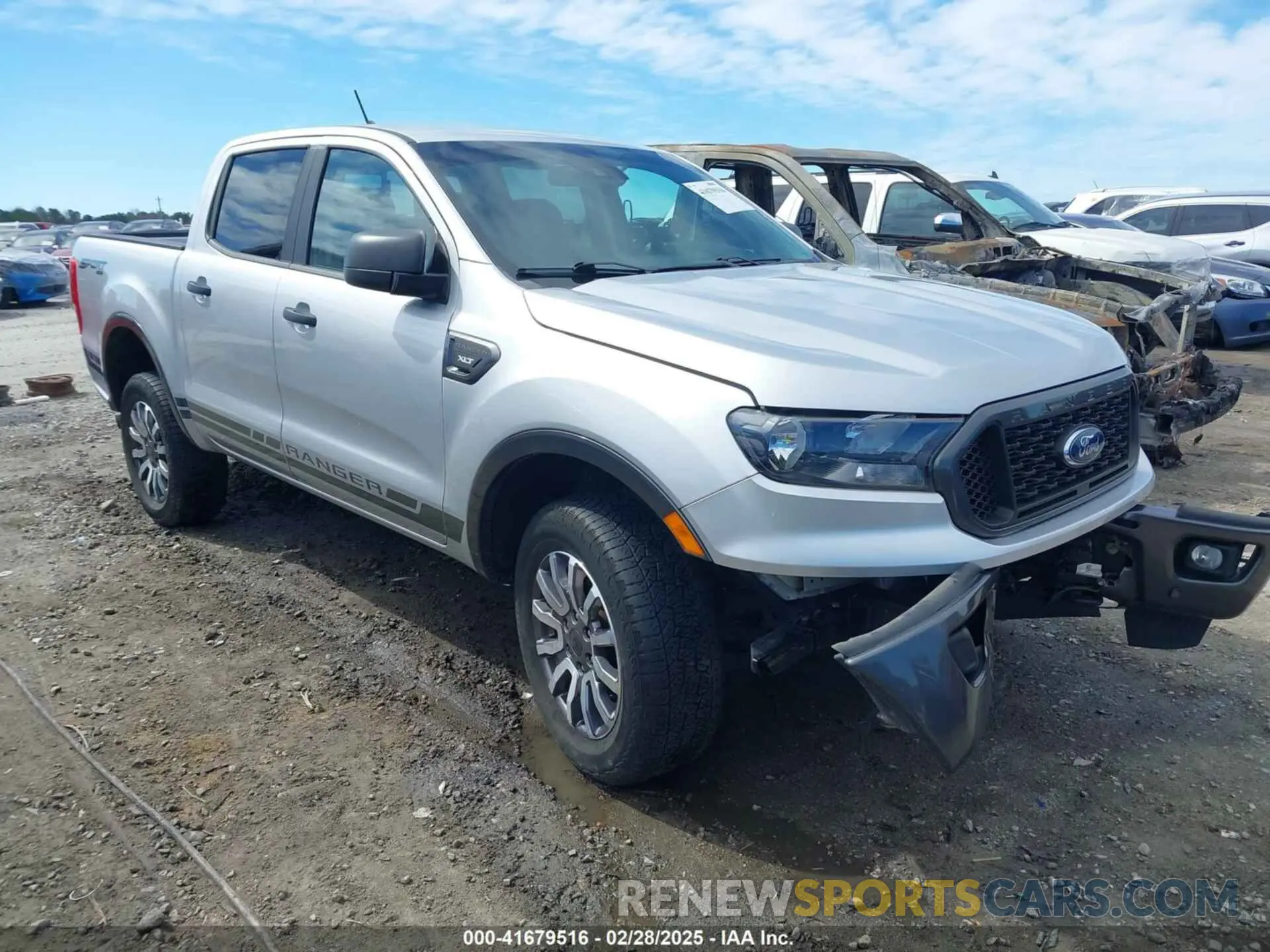 1 Photograph of a damaged car 1FTER4FH3KLA66026 FORD RANGER 2019