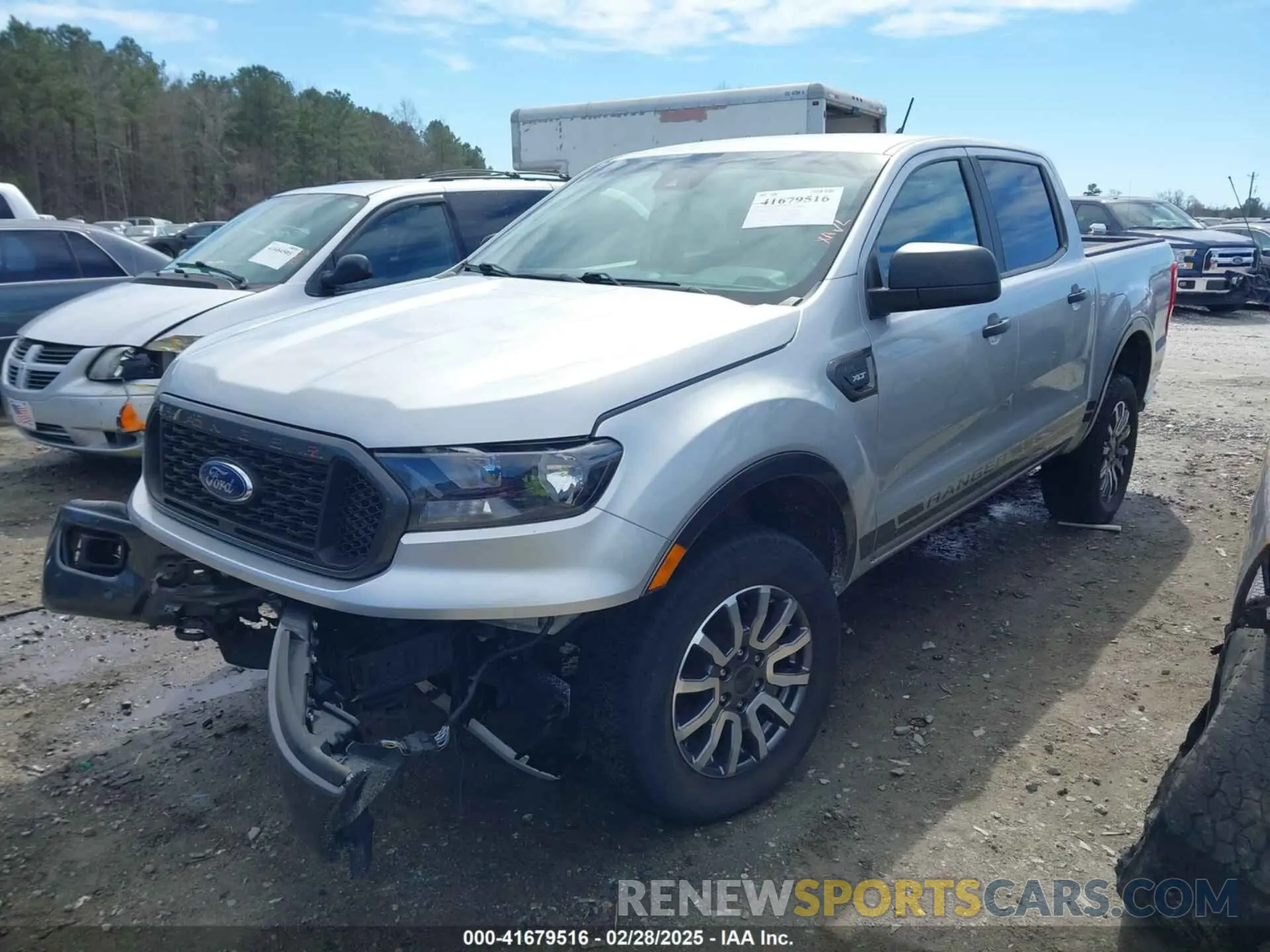 2 Photograph of a damaged car 1FTER4FH3KLA66026 FORD RANGER 2019