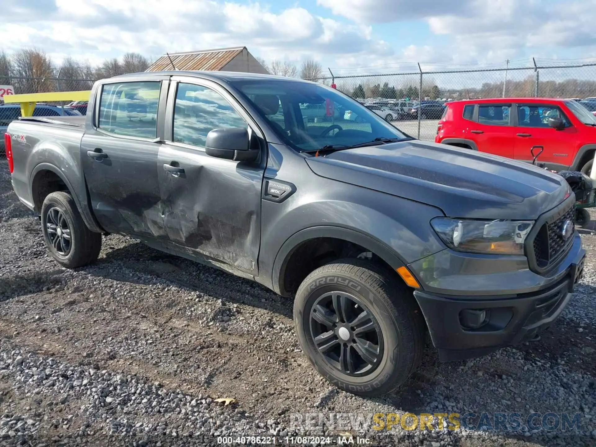 1 Photograph of a damaged car 1FTER4FH4KLB04203 FORD RANGER 2019