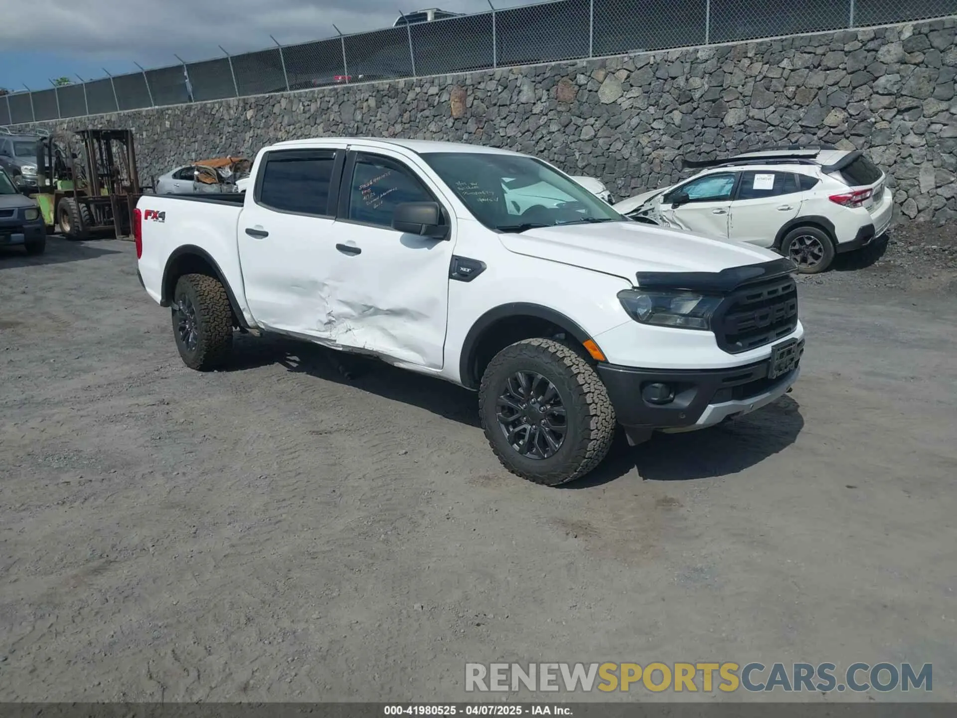 1 Photograph of a damaged car 1FTER4FH5KLA28474 FORD RANGER 2019