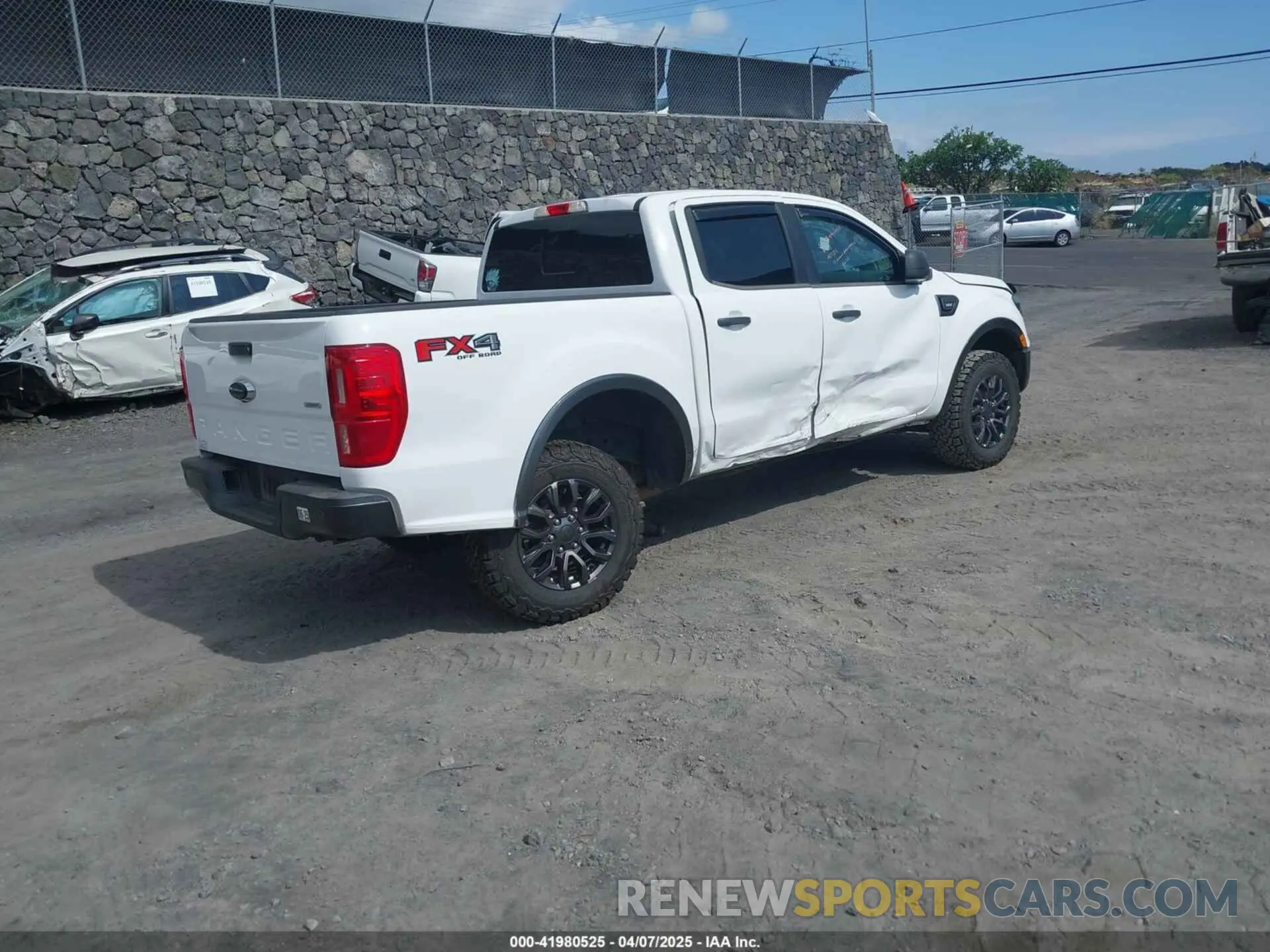 4 Photograph of a damaged car 1FTER4FH5KLA28474 FORD RANGER 2019