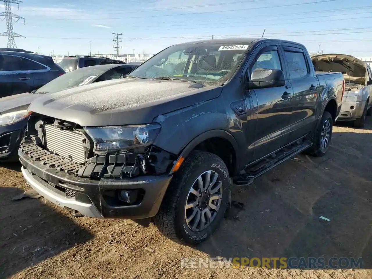 1 Photograph of a damaged car 1FTER4FH5KLA70093 FORD RANGER 2019