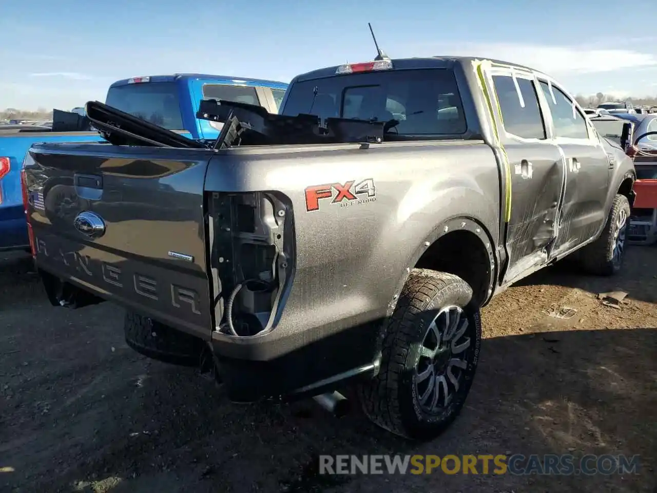 3 Photograph of a damaged car 1FTER4FH5KLA70093 FORD RANGER 2019