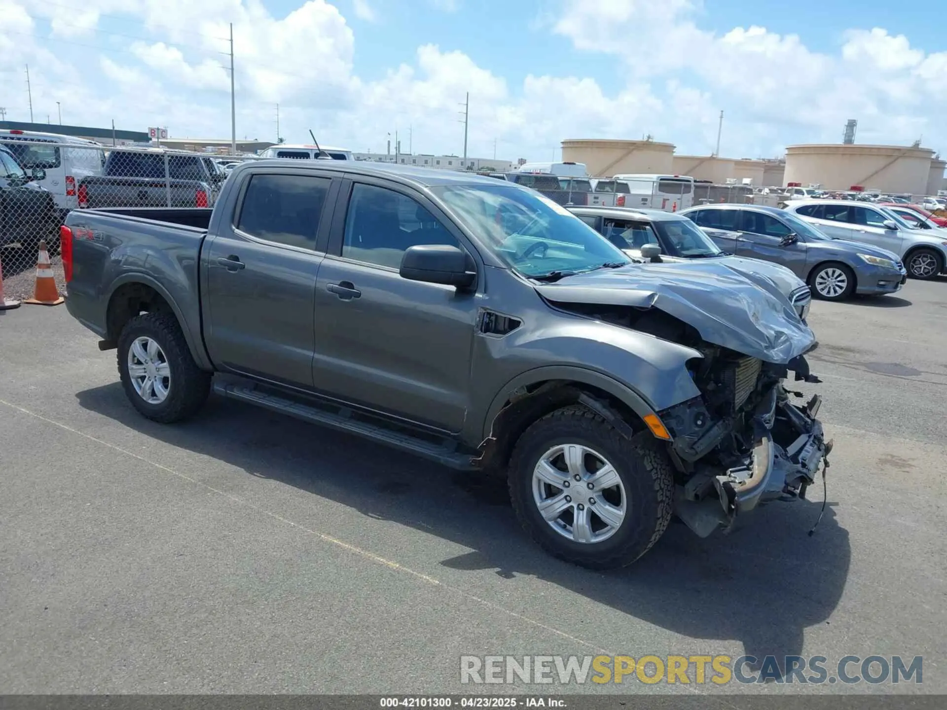 1 Photograph of a damaged car 1FTER4FH6KLA56851 FORD RANGER 2019