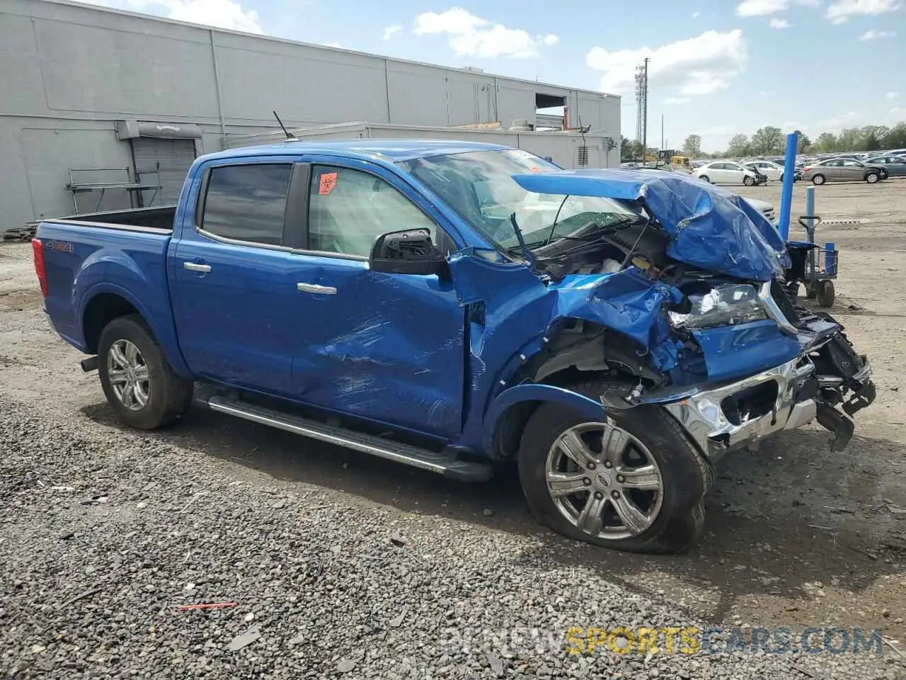 4 Photograph of a damaged car 1FTER4FH8KLA04833 FORD RANGER 2019