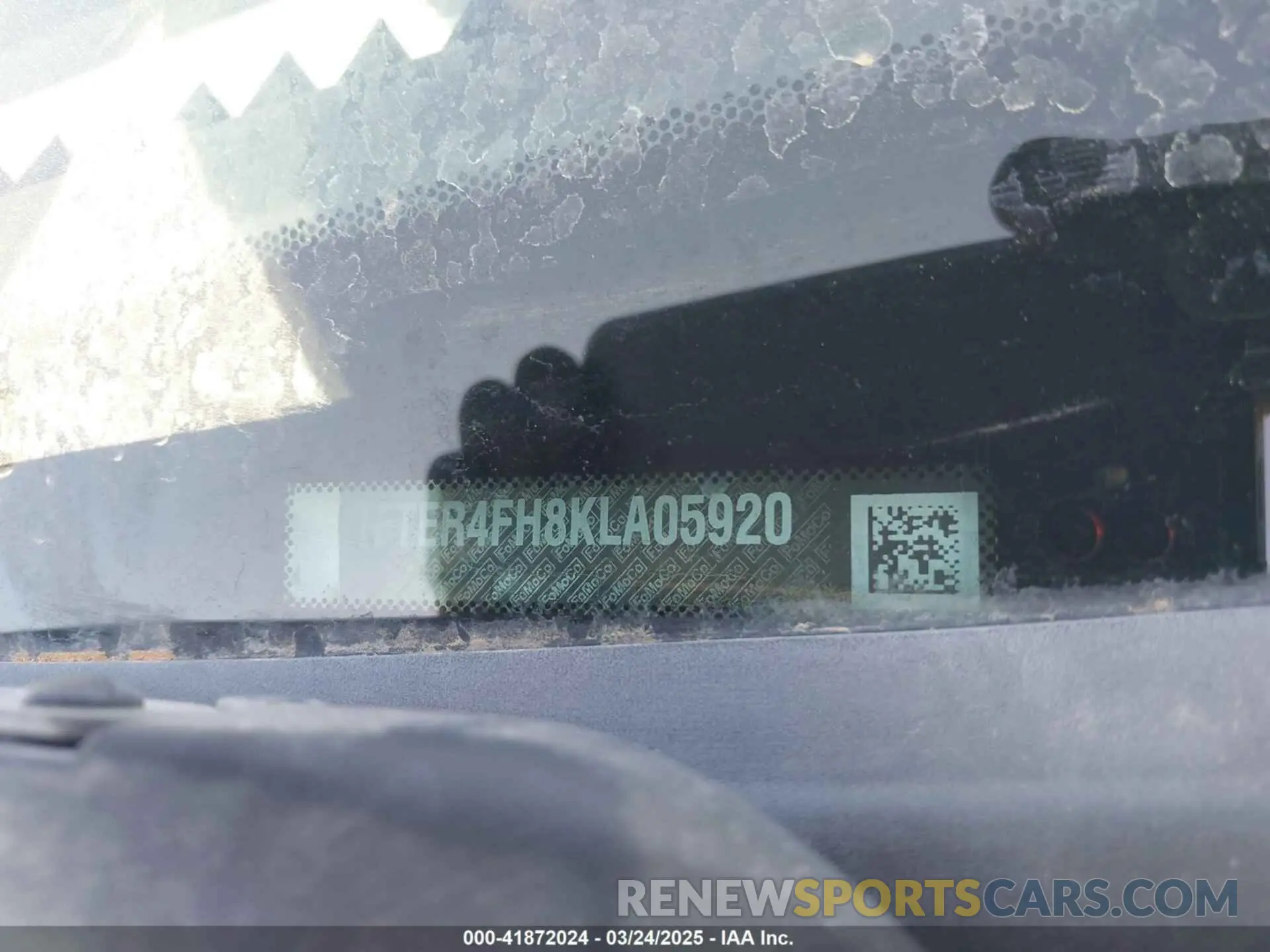 9 Photograph of a damaged car 1FTER4FH8KLA05920 FORD RANGER 2019