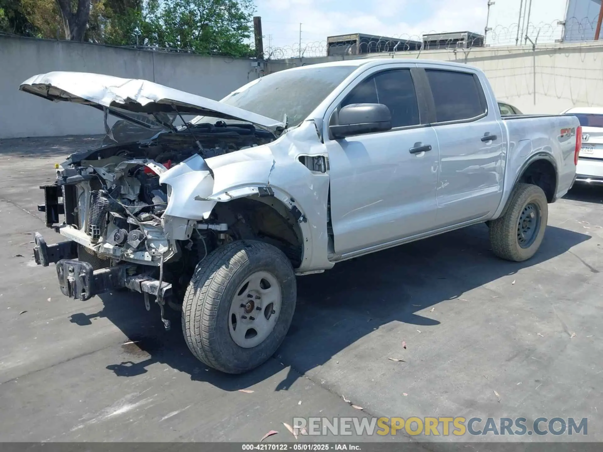 2 Photograph of a damaged car 1FTER4FH8KLA13287 FORD RANGER 2019