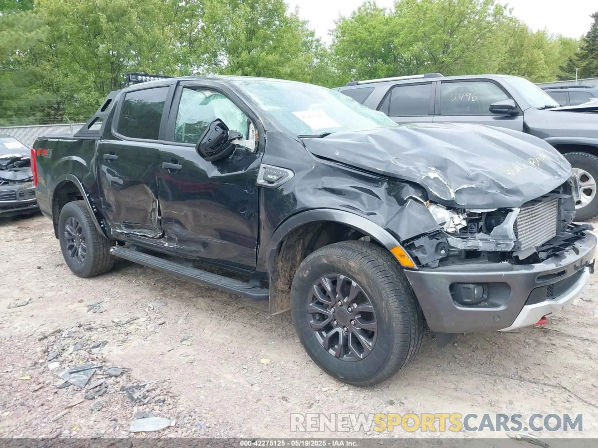 1 Photograph of a damaged car 1FTER4FH8KLA38223 FORD RANGER 2019
