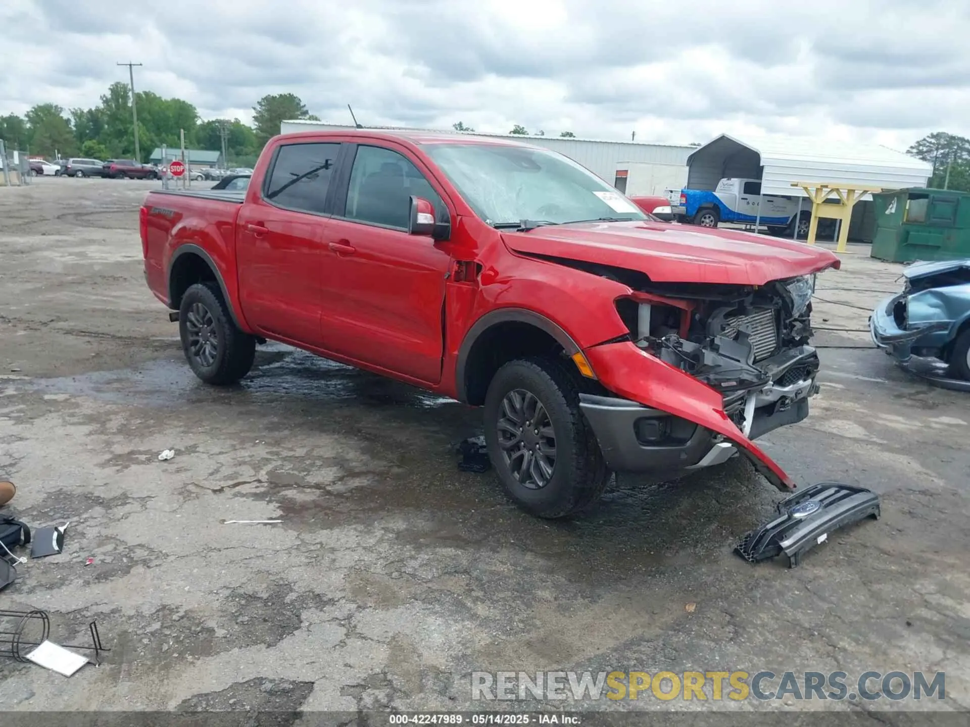 1 Photograph of a damaged car 1FTER4FH8KLA85462 FORD RANGER 2019