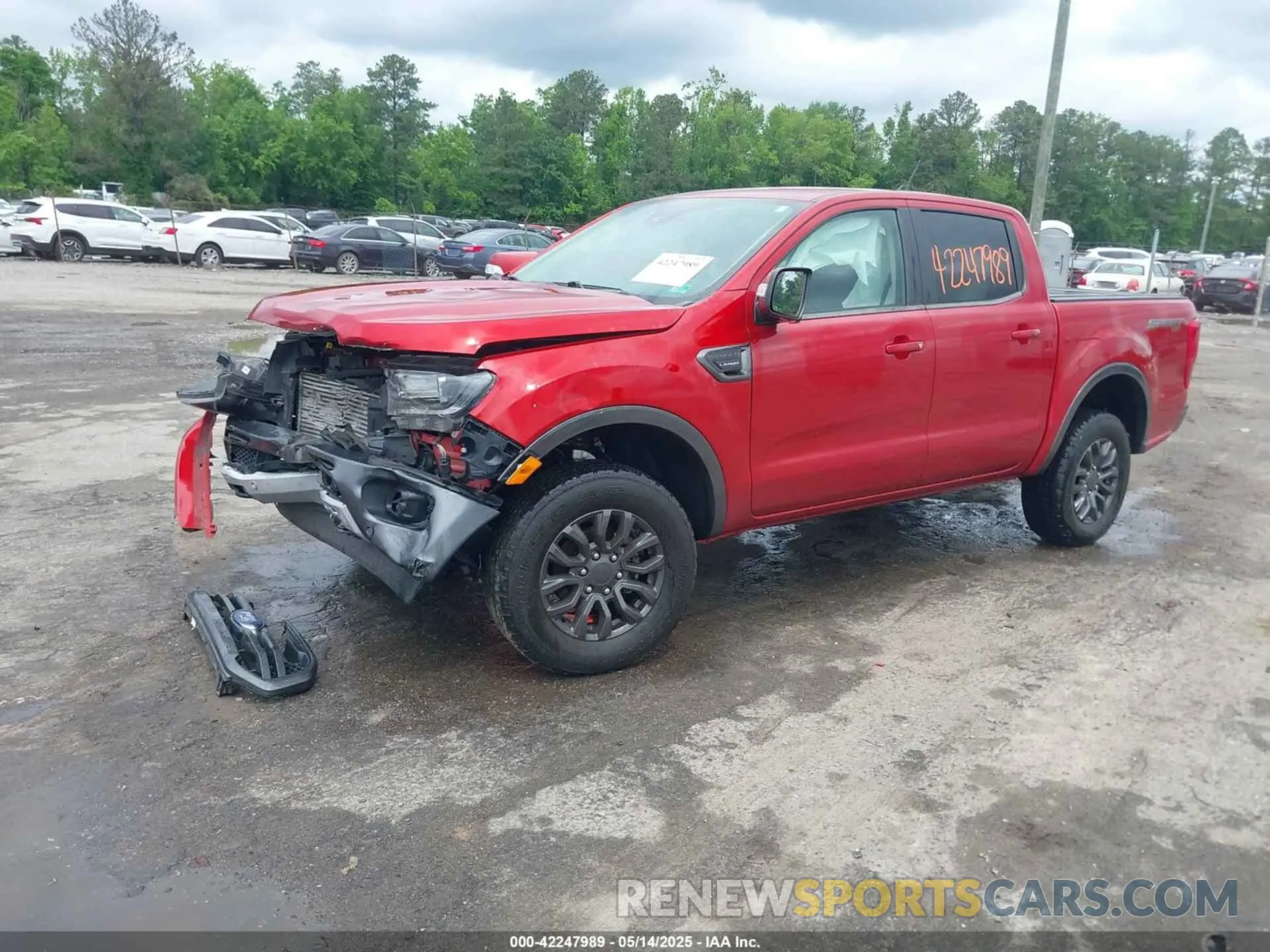 2 Photograph of a damaged car 1FTER4FH8KLA85462 FORD RANGER 2019