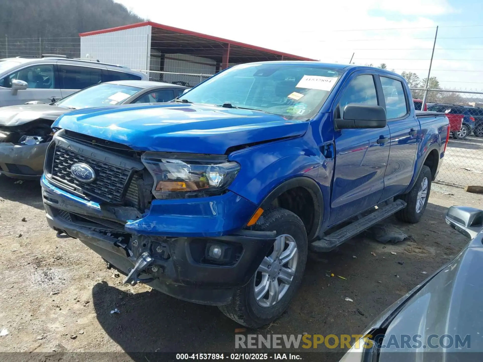 2 Photograph of a damaged car 1FTER4FH9KLB20431 FORD RANGER 2019