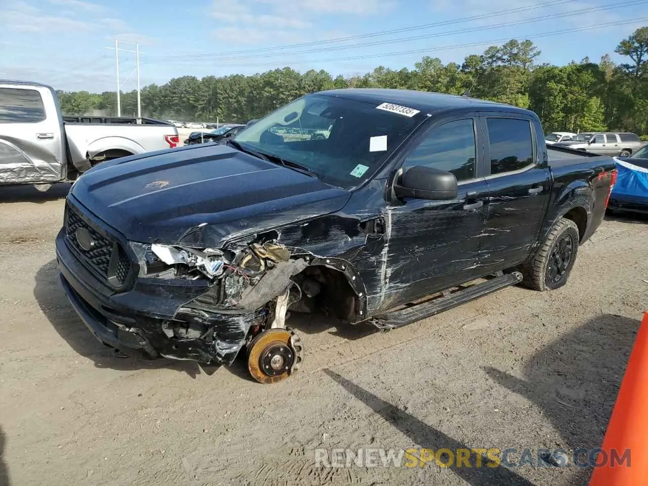 1 Photograph of a damaged car 1FTER4FHXKLA63379 FORD RANGER 2019