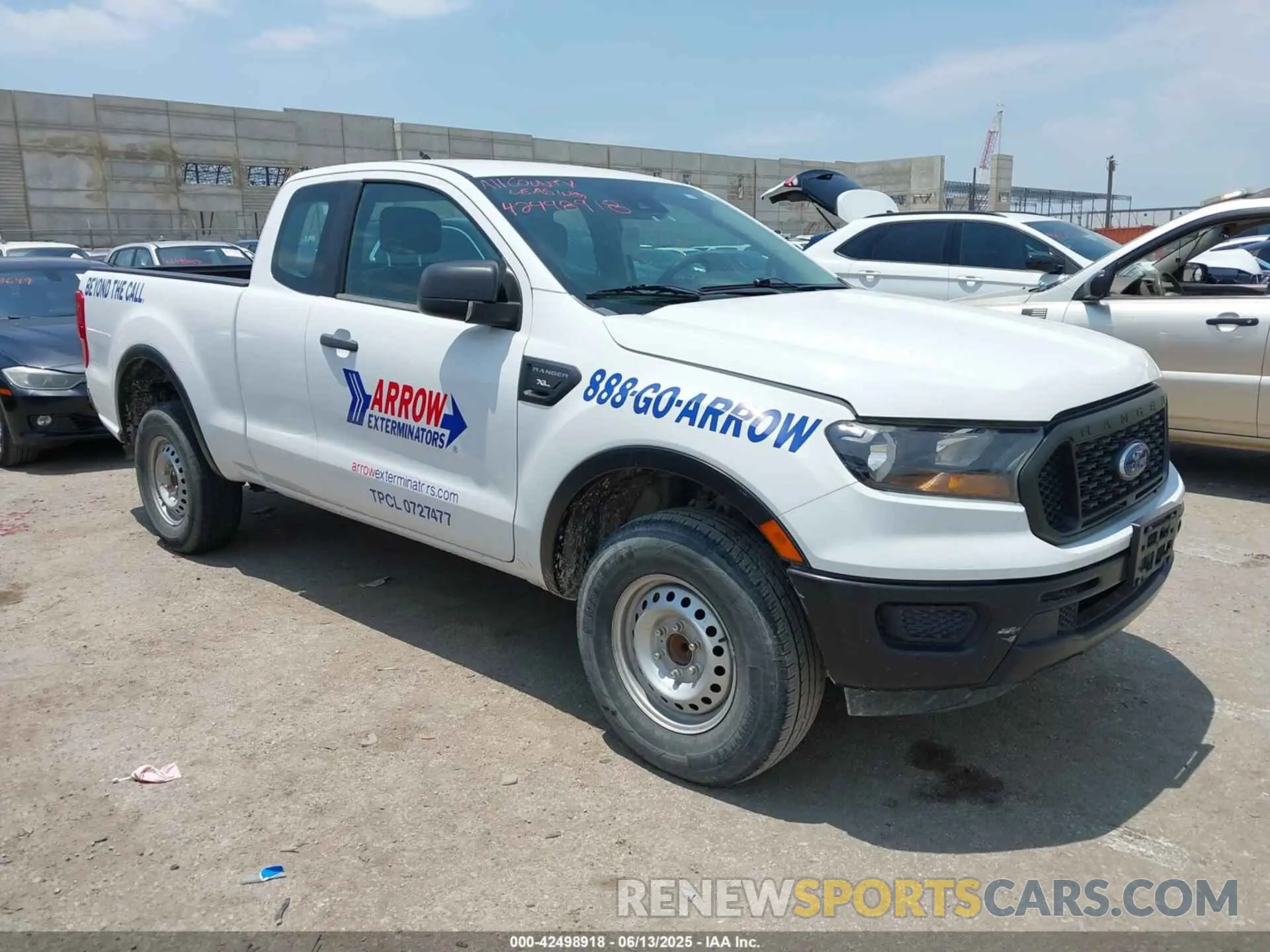 1 Photograph of a damaged car 1FTER1EH5LLA10073 FORD RANGER 2020